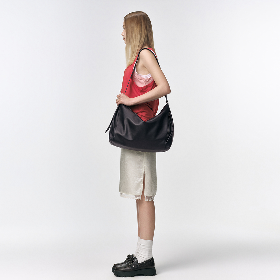 분크 퍼펙 모터 숄더 라지 블랙(vunque Perfec Motor Shoulder L Black) - 2