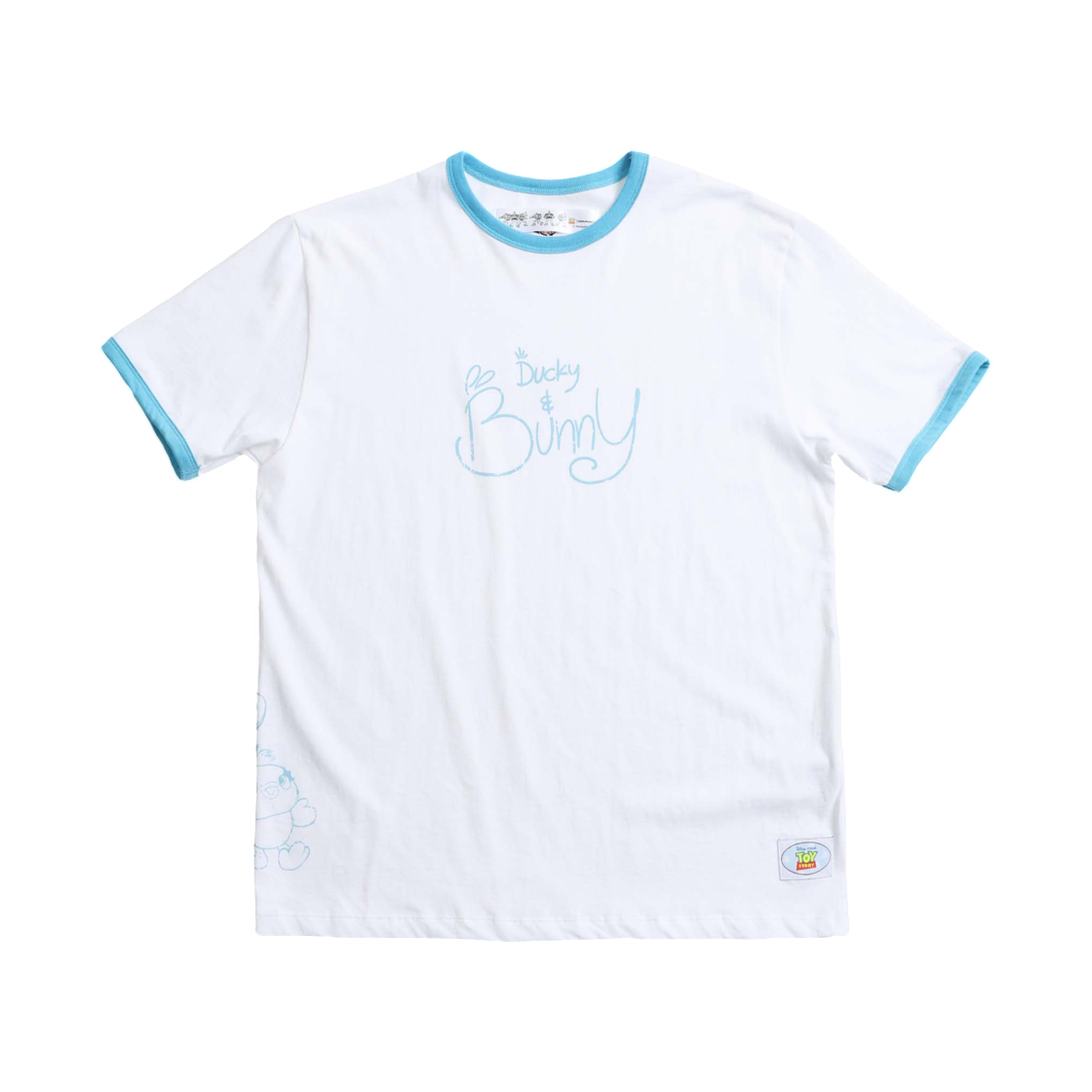 999휴머니티 x 토이 스토리 토이즈 4에버 하프 티셔츠 터콰이즈(999Humanity x Toy Story Toys 4Ever Half T-Shirt Turquoise)
