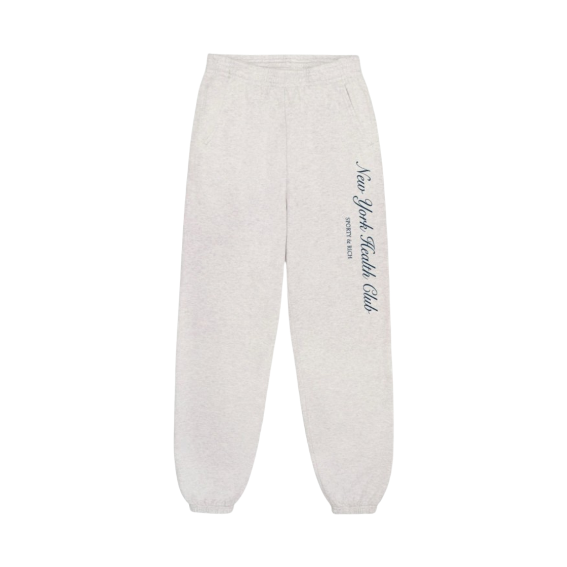 PA03666043GY Sporty & Rich NY Health Club Pants Heather Grey