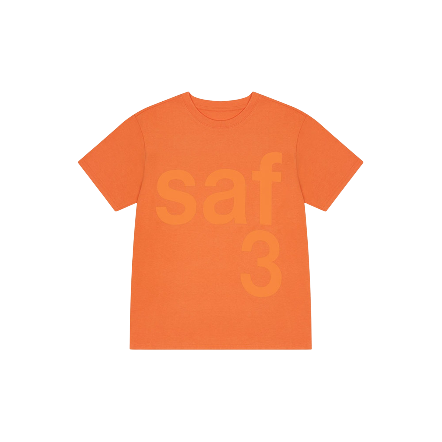 [KREAM 단독] 사파리스팟 1/2 베이직 사파리 티셔츠 오렌지([KREAM 단독] Safarispot 1/2 Basic Safari T-Shirt Orange)