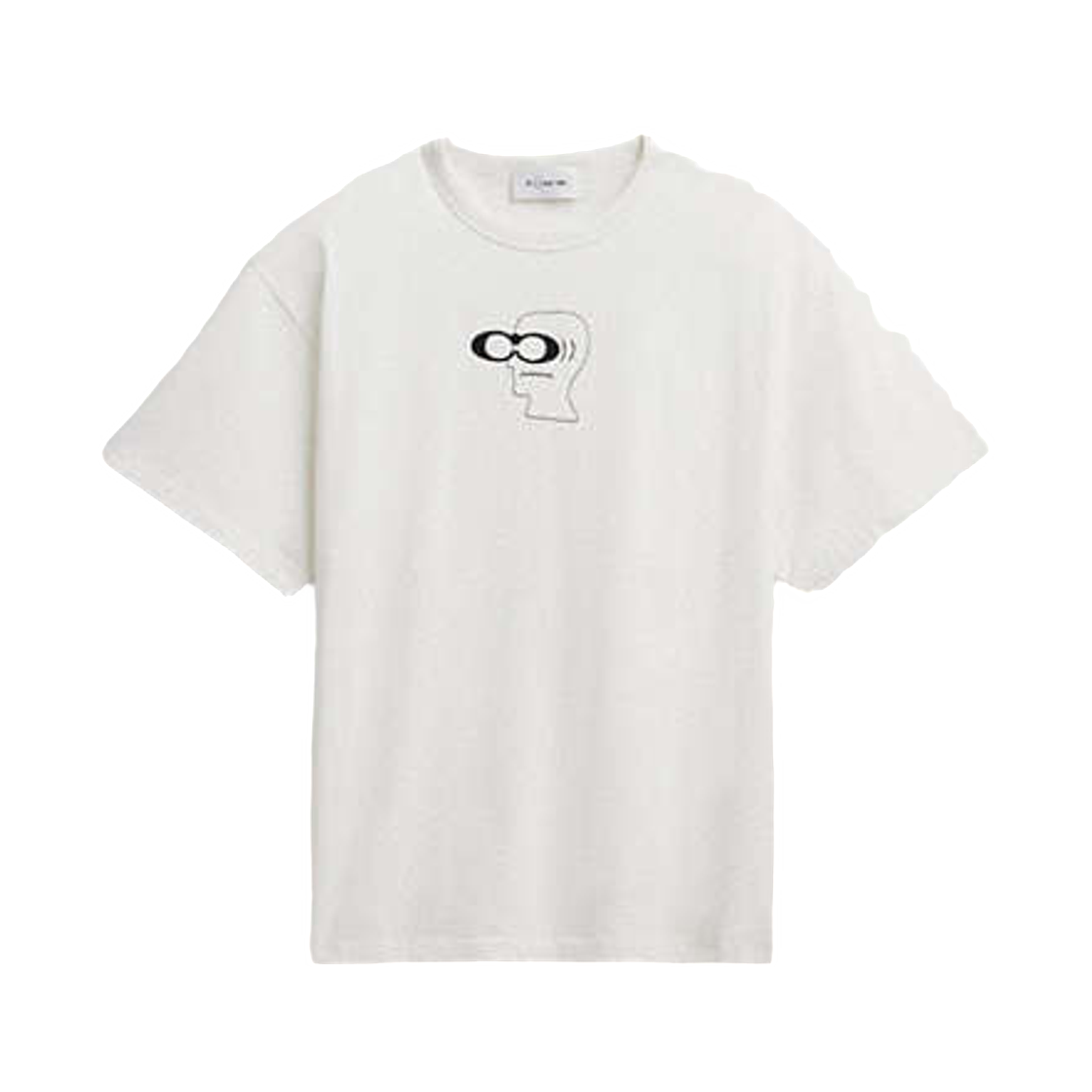 코치 x 브레인 데드 헤드 티셔츠 인 오가닉 코튼 화이트(Coach x Brain Dead Head T-Shirt in Organic Cotton White)