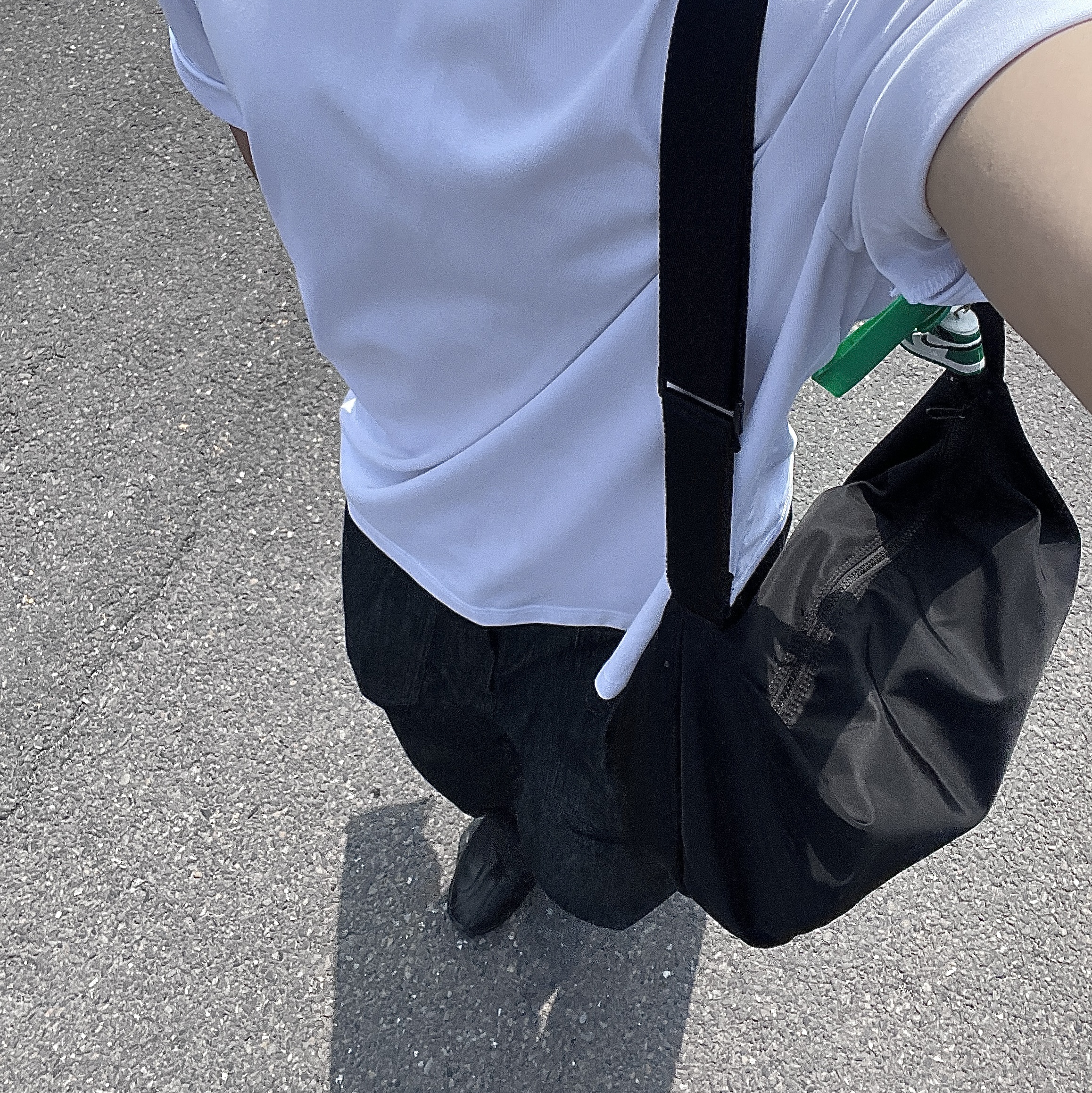 Pemont Dress Black 착용 스타일