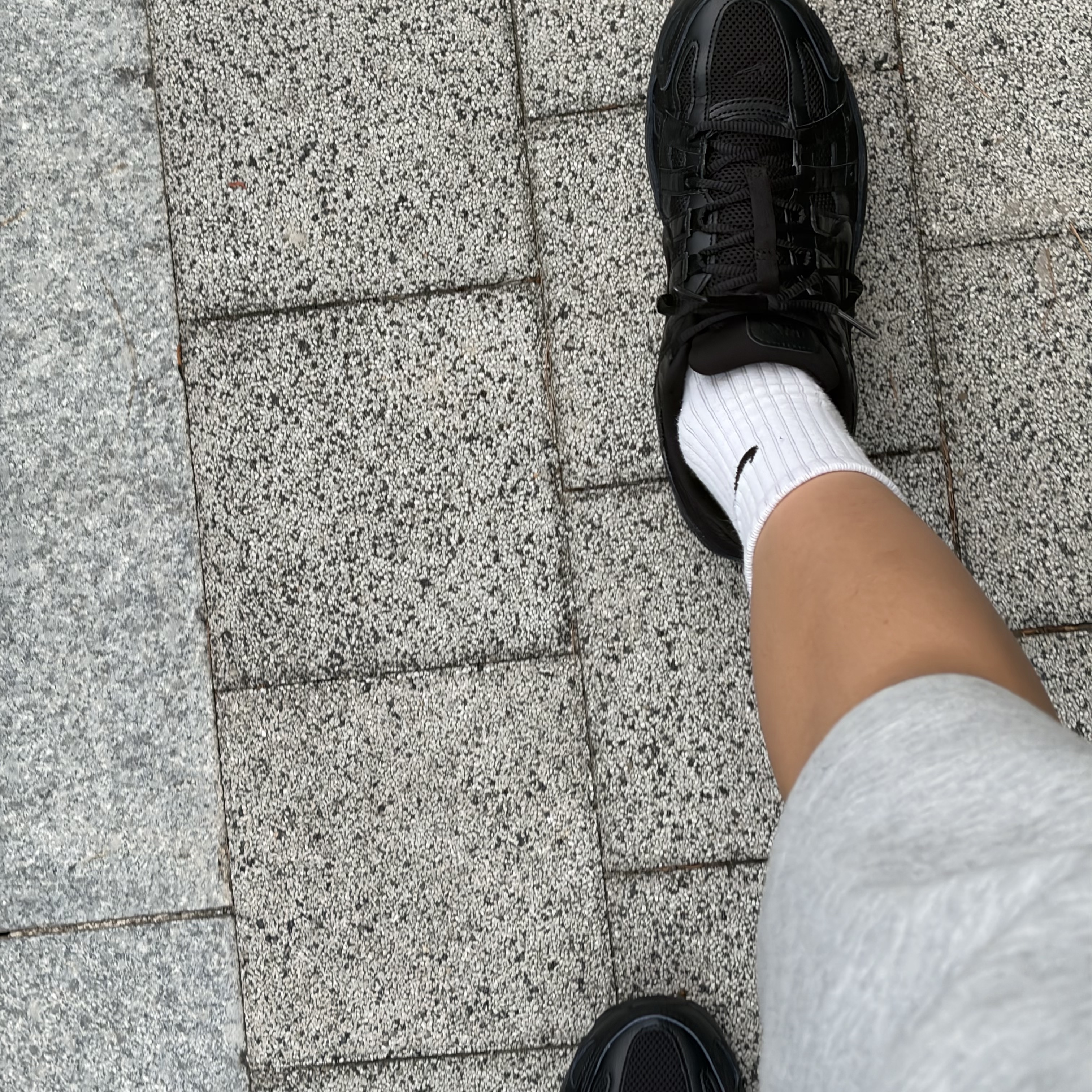 Nike P-6000 Black 착용 스타일