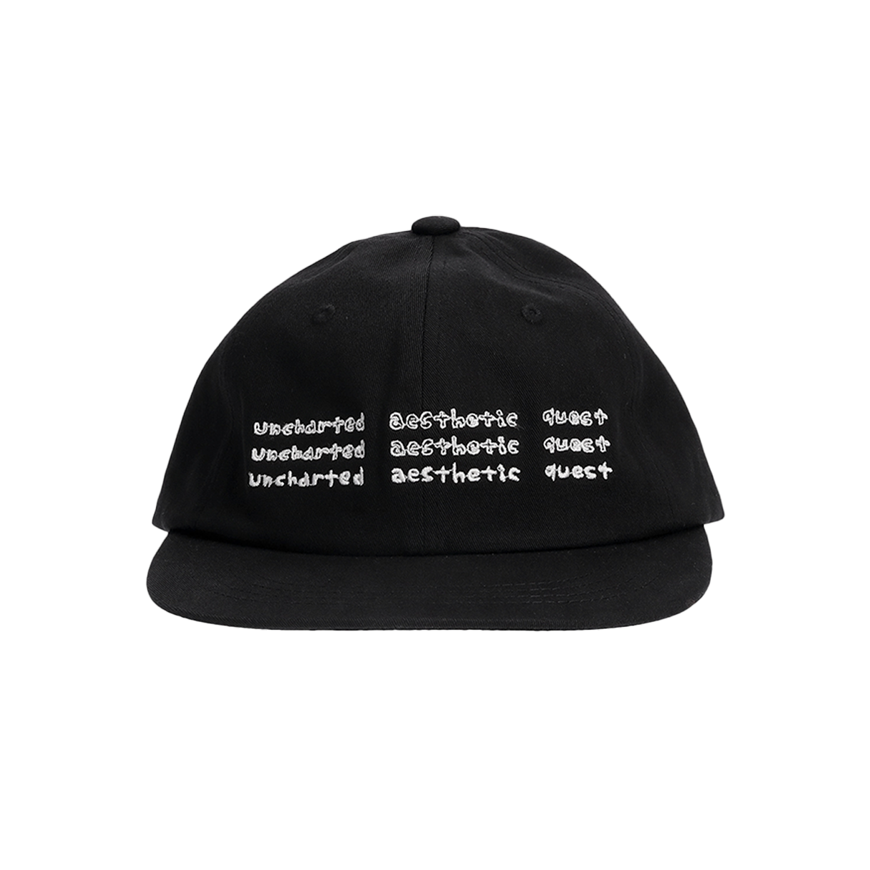 8800252370430 uncharted aesthetic quest Flowy Comfy Lounge Basic Cap Black