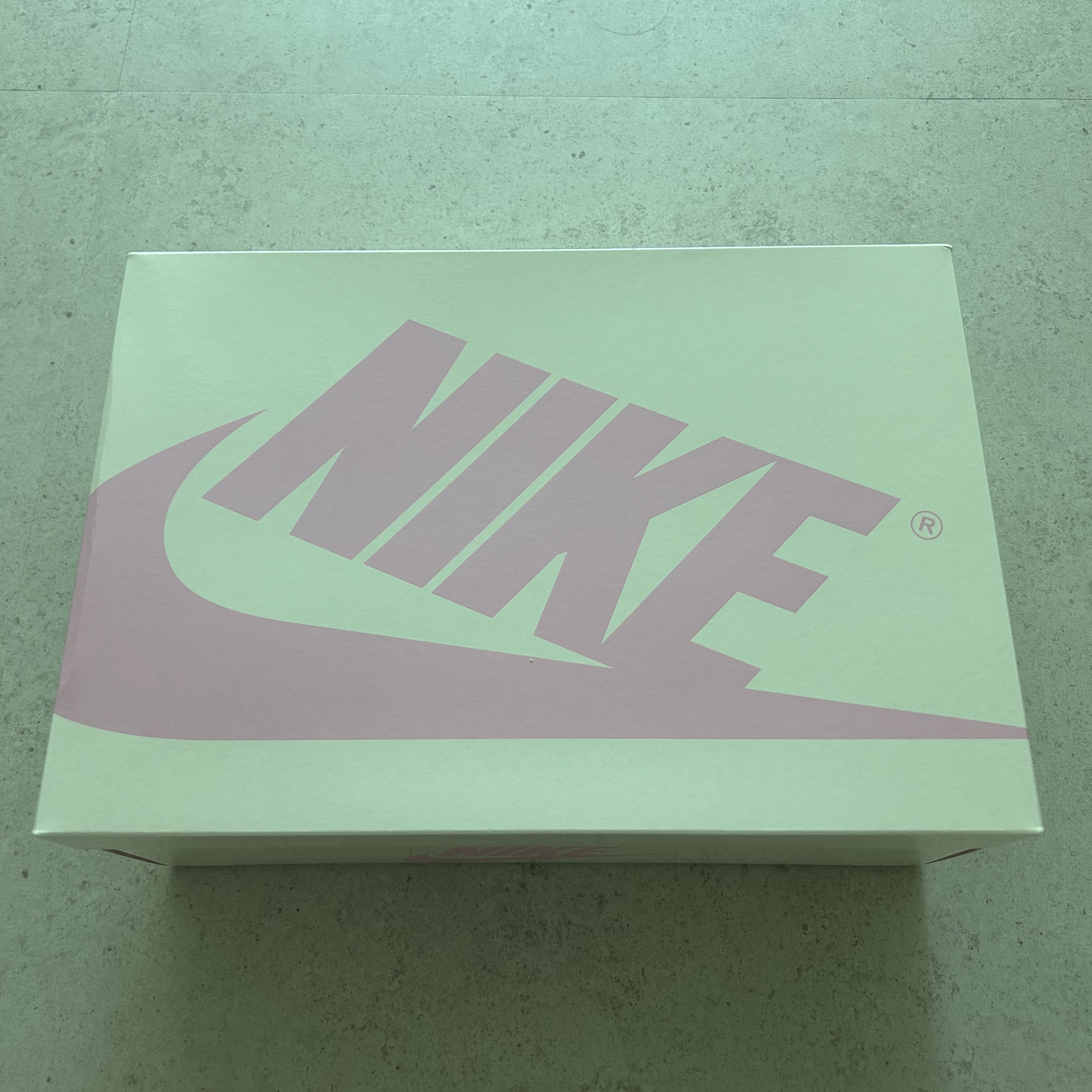 Jordan 1 x Travis Scott Retro Low OG SP Muslin Shy Pink 착용 스타일 - 1