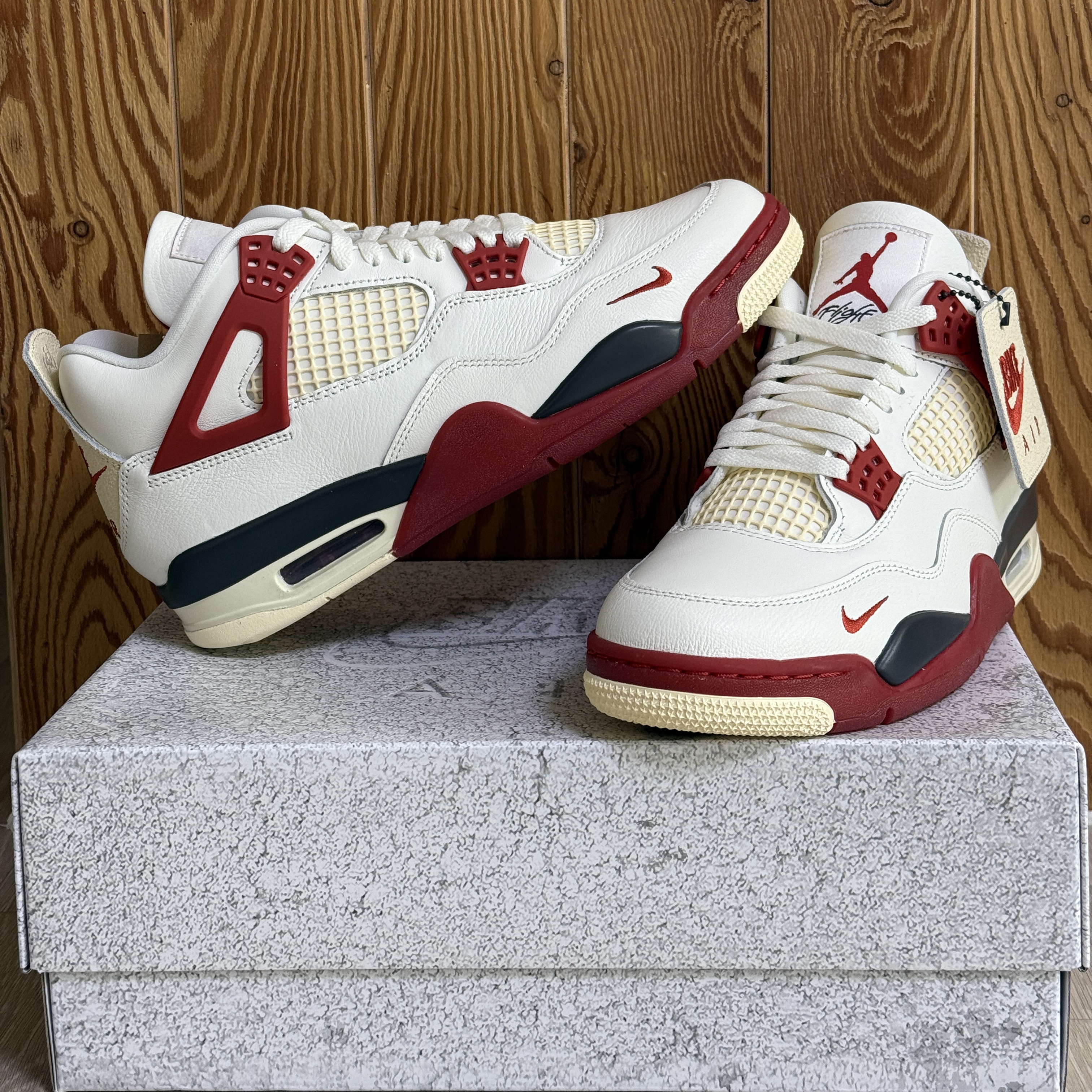 Jordan 4 x Nigel Sylvester Retro OG Brick After Brick 착용 스타일