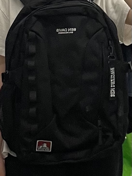 Ben Davis Original Gadget Daypack 30L Black 착용 스타일