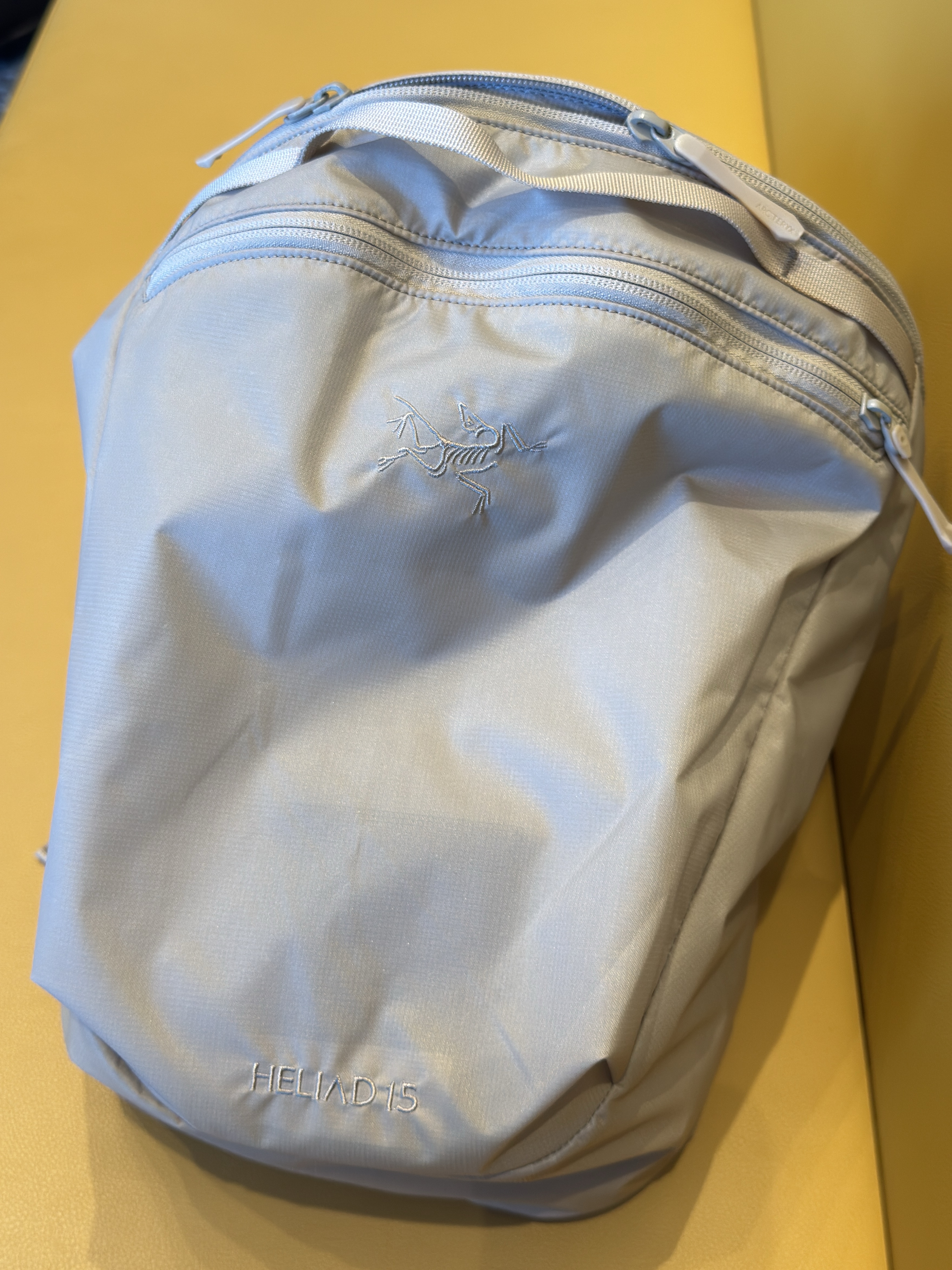 Arc'teryx Heliad 15 Backpack Rune 착용 스타일