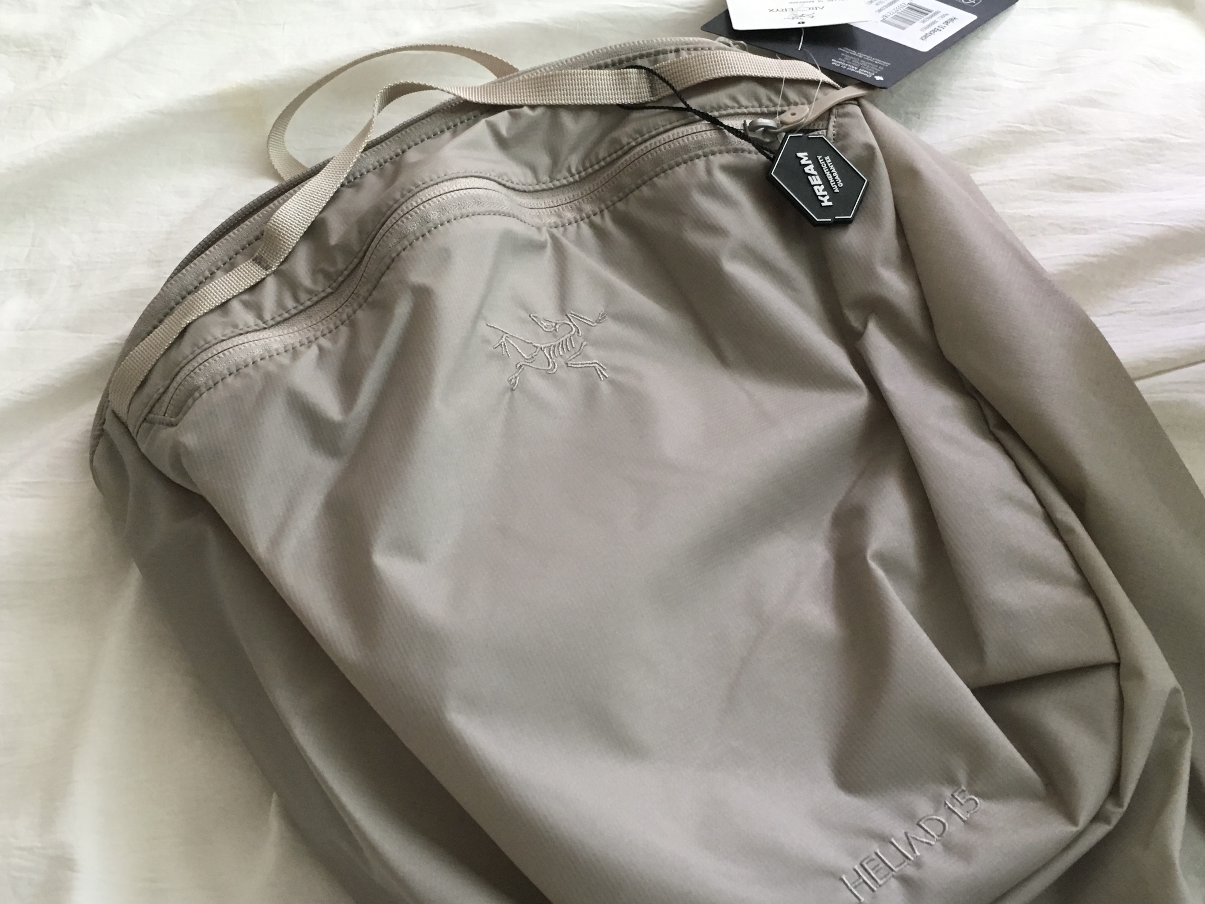 Arc'teryx Heliad 15 Backpack Rune 착용 스타일 - 3