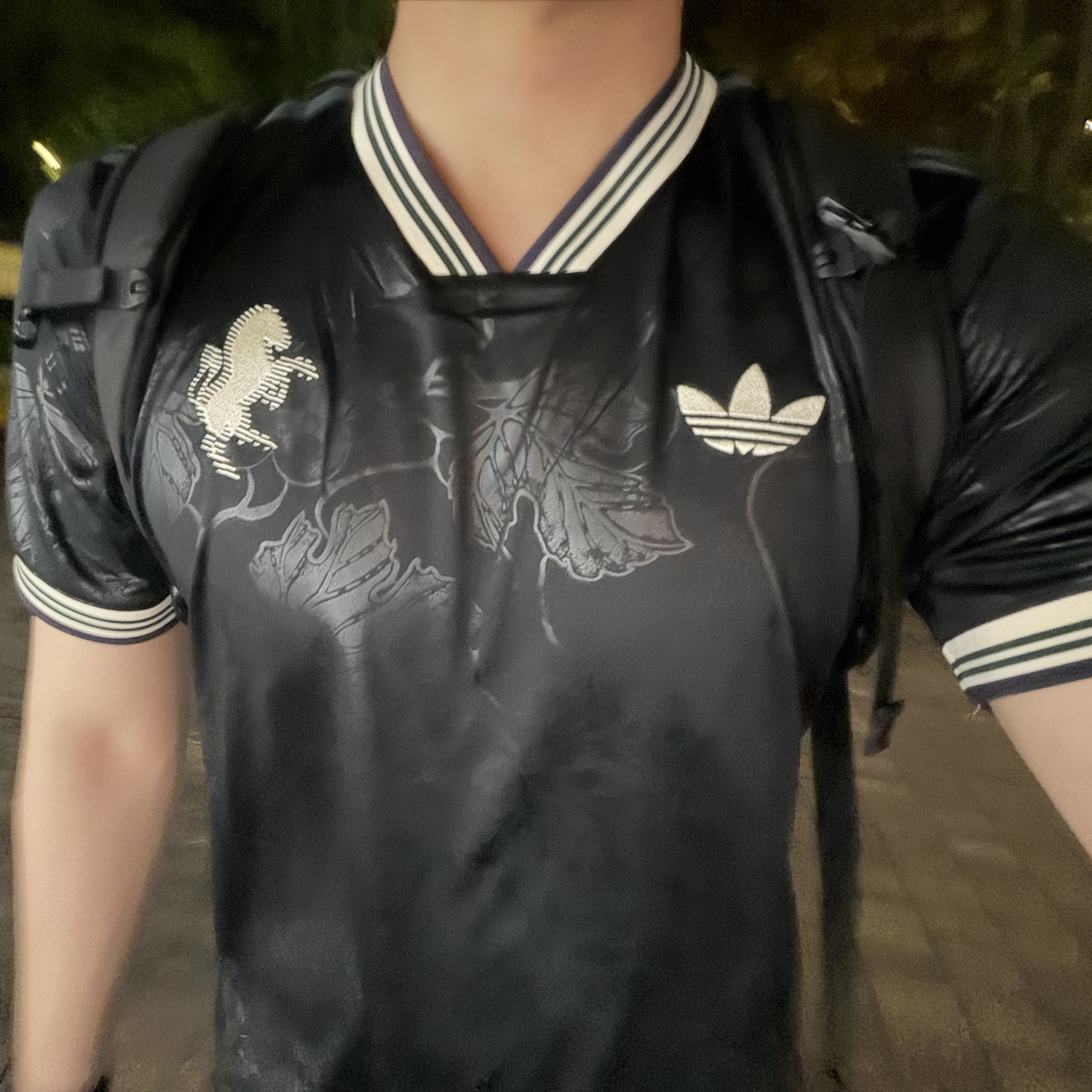 Adidas Juventus 2025/26 TF Jersey Black Ecru Tint - KR Sizing (Non Marking Ver.) 착용 스타일