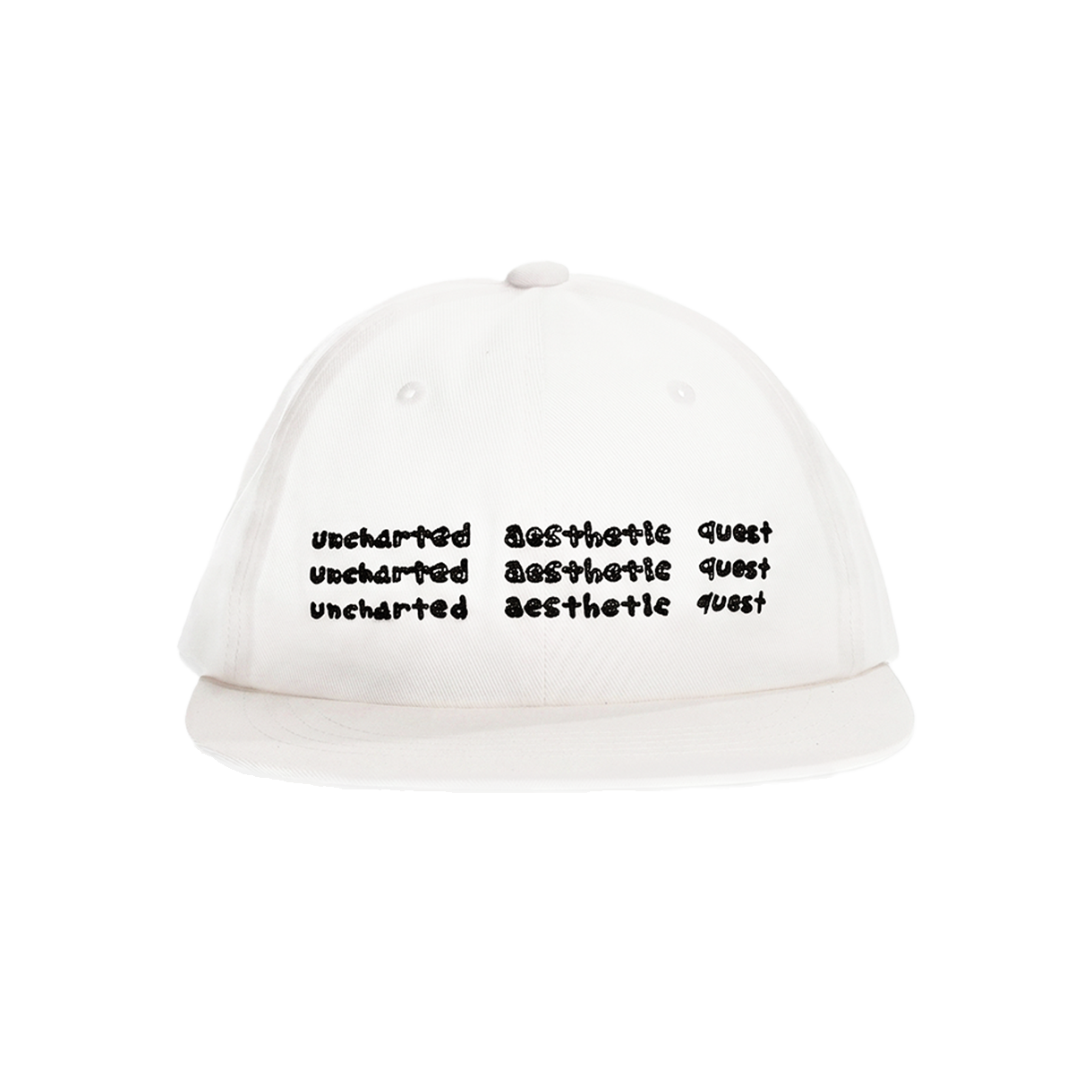 8800252370447 uncharted aesthetic quest Flowy Comfy Lounge Basic Cap White