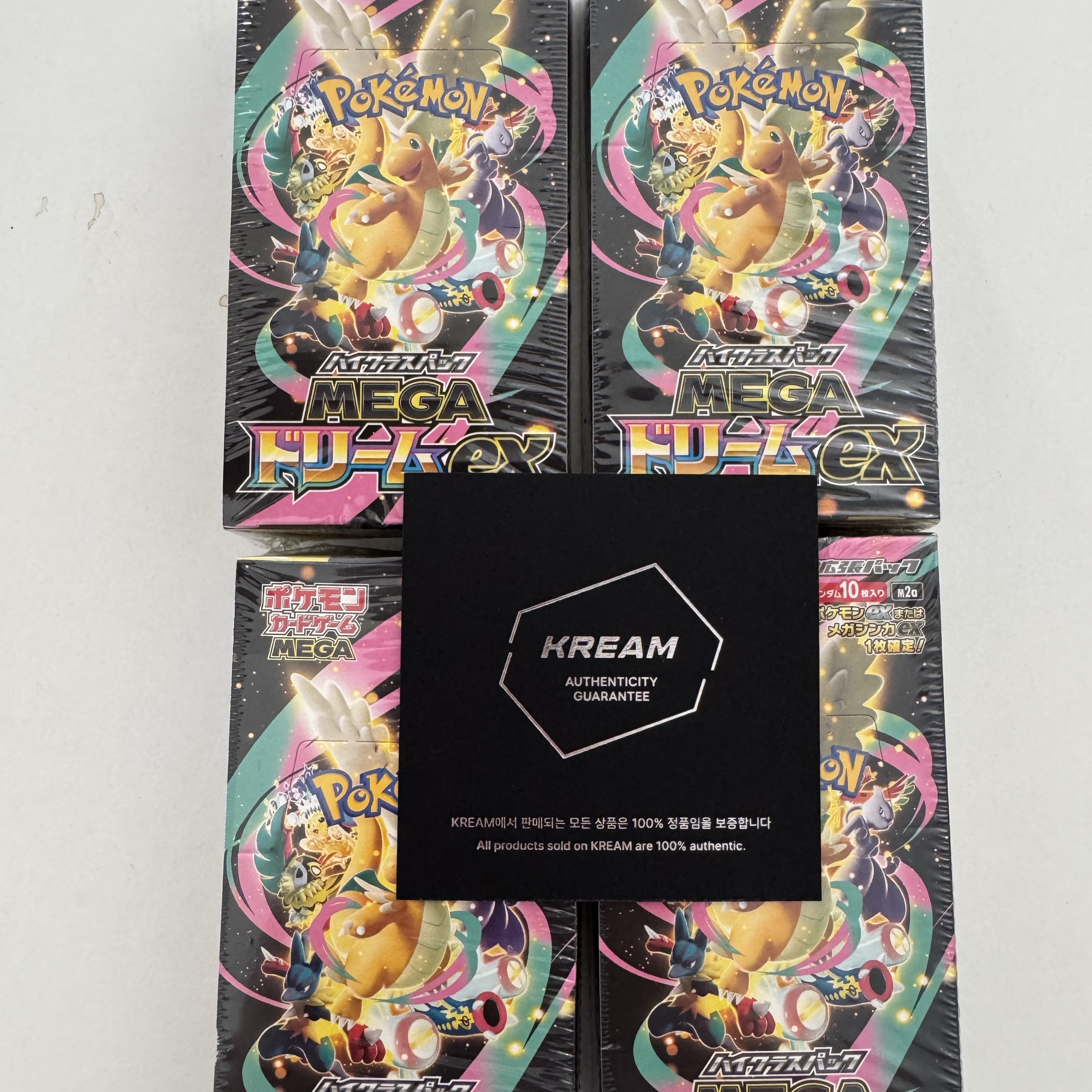Pokemon TCG MEGA High Class Pack MEGA Dream ex 4 Box (Japanese Ver.) 착용 스타일 - 2