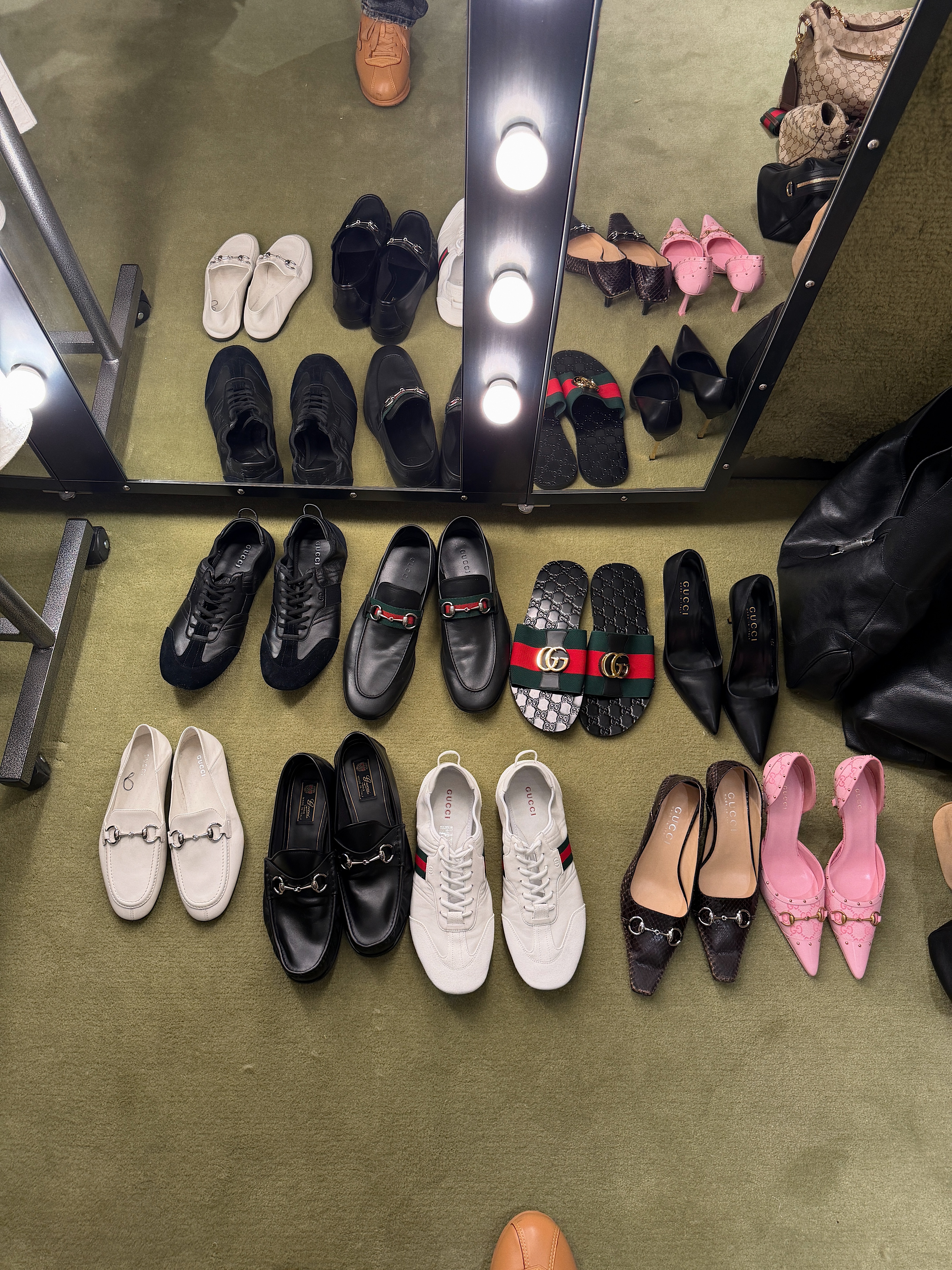 Post Archive Faction (Paf) x Central Cee Syna Beanie Light Gray, Louis Vuitton LV Buttersoft Sneakers Beige 착용 스타일 - 6