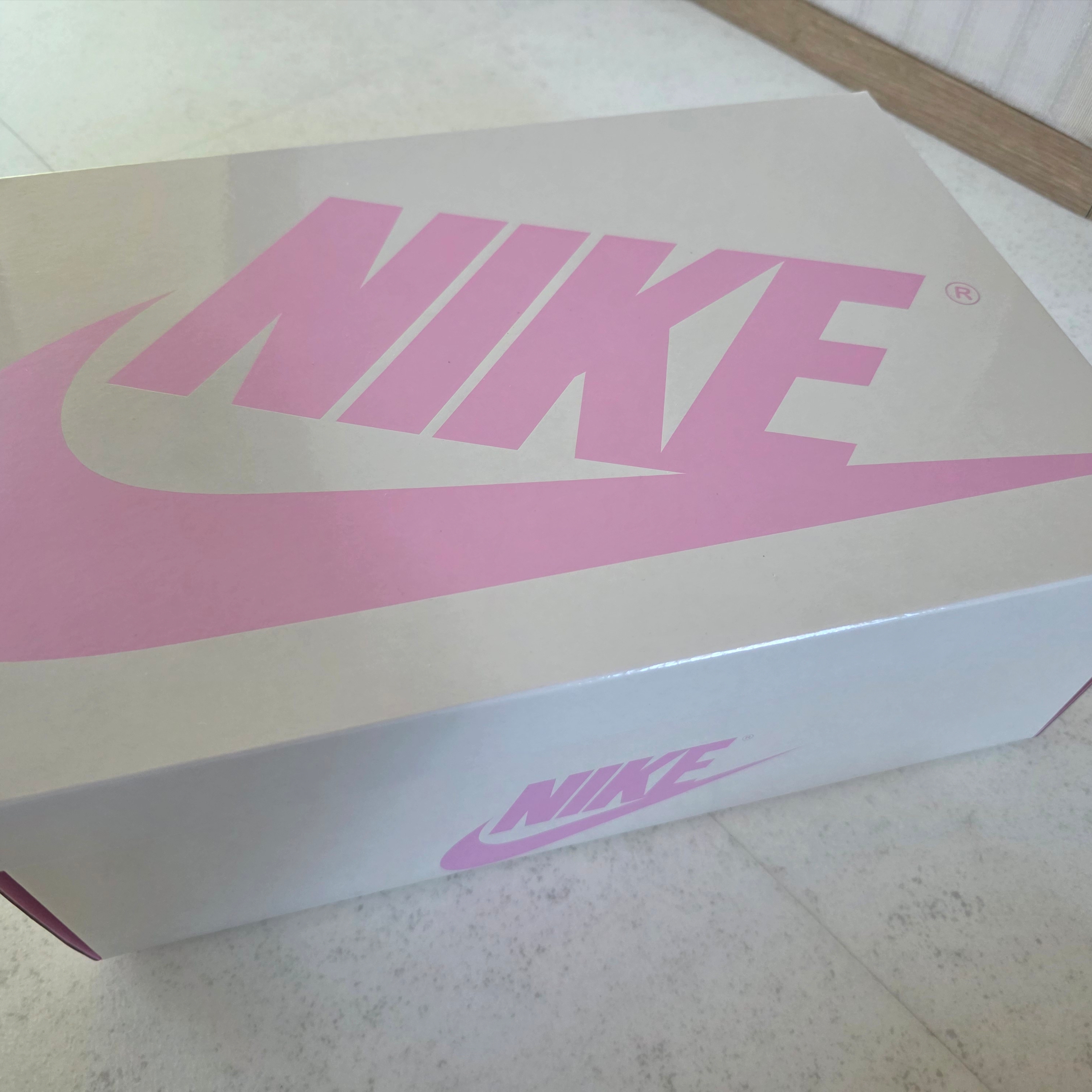 Jordan 1 x Travis Scott Retro Low OG SP Muslin Shy Pink 착용 스타일 - 1