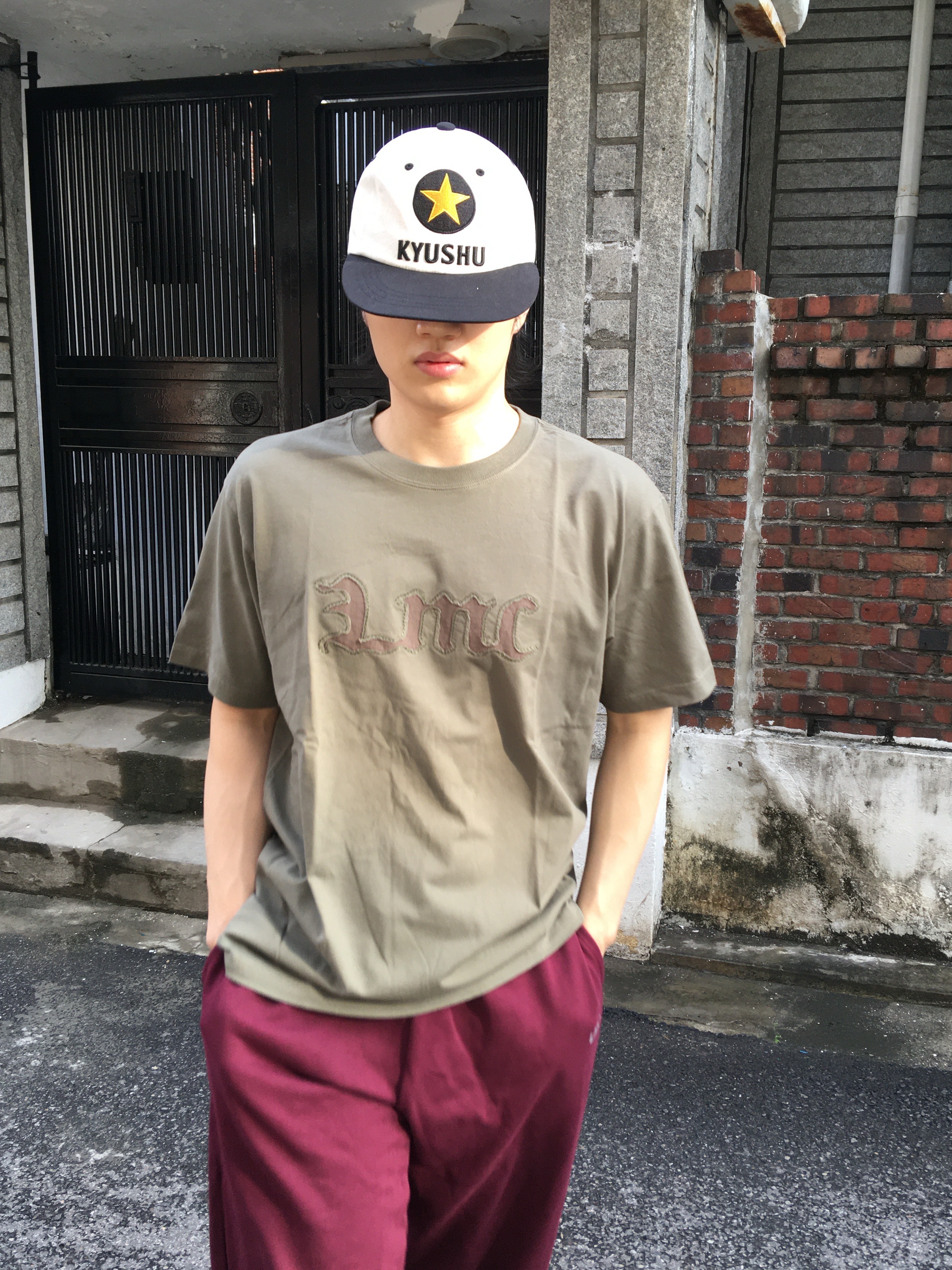 Aoiro KYUSHU Star ビール Cap 착용 스타일