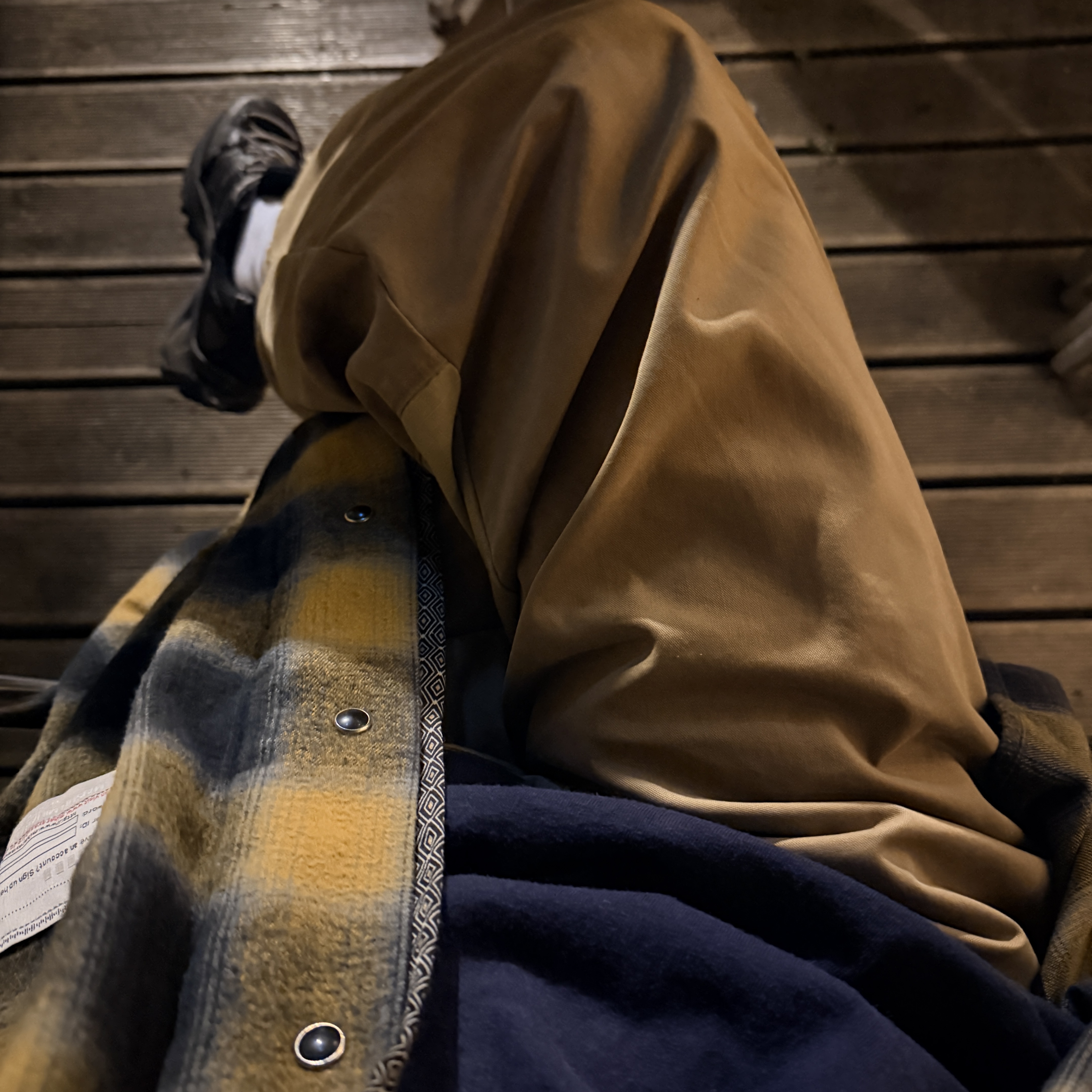 Human Made Fishing Pants Beige, Salomon x Kith XT-4K Black Scarab 착용 스타일 - 2