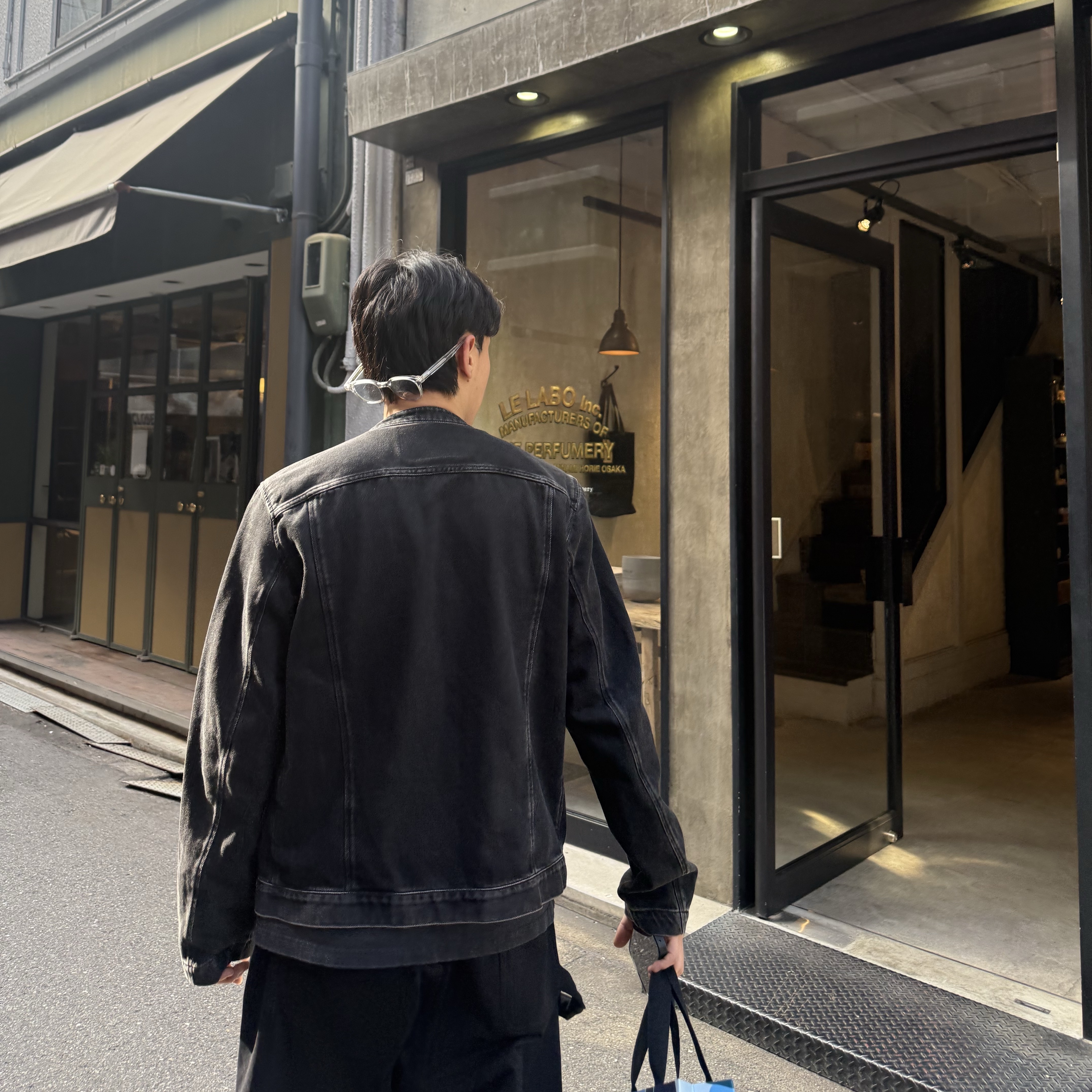 Diesel D-Glory Jacket Black 착용 스타일