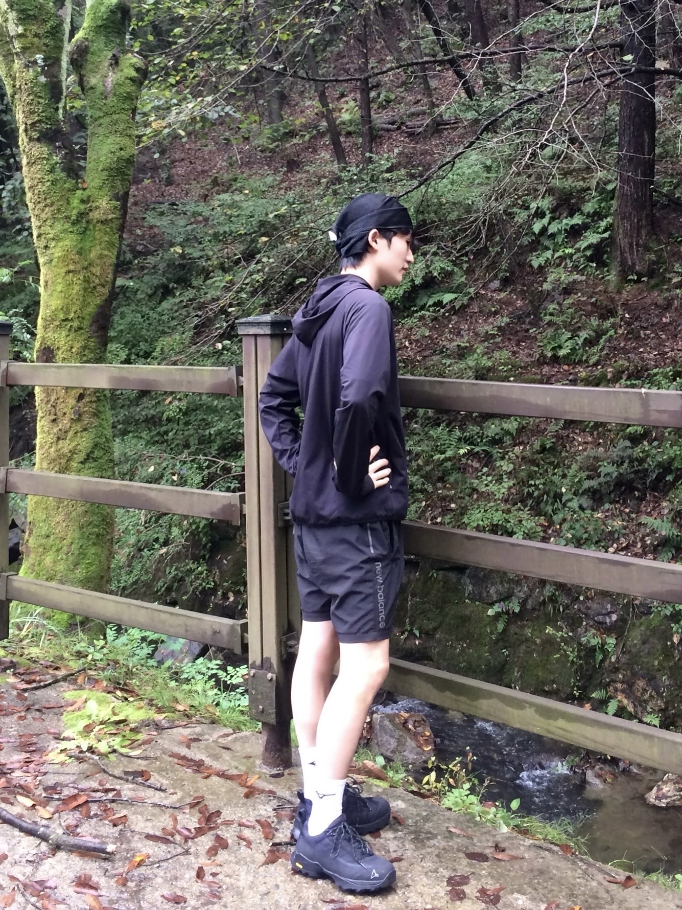 Roa Hiking Katharina Black 착용 스타일