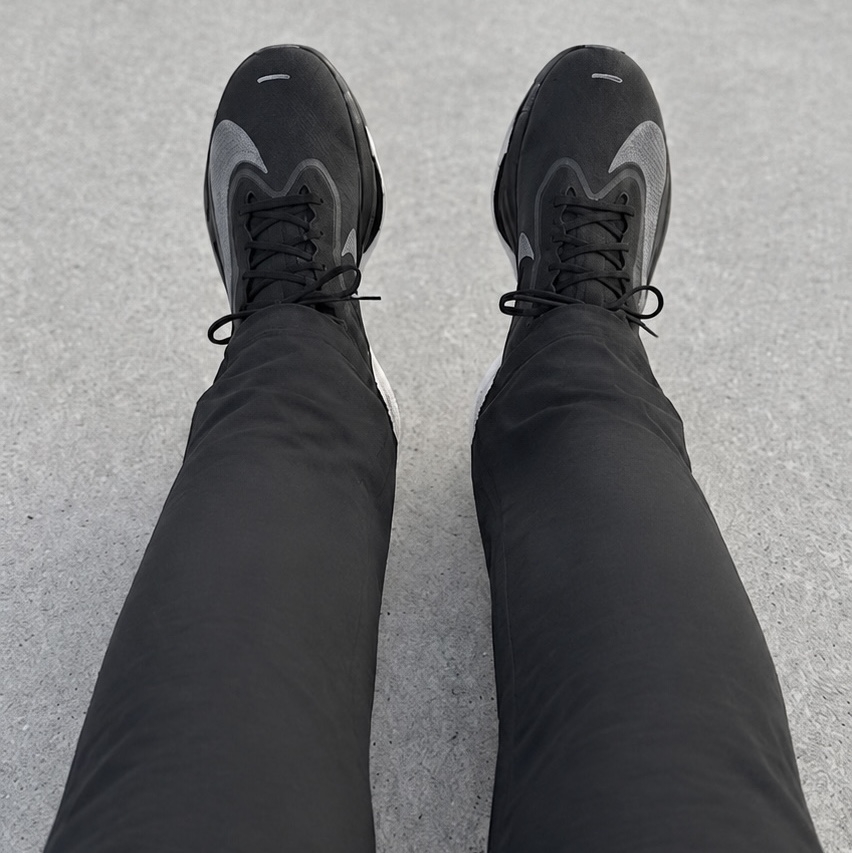Nike Zoom Fly 6 Black Light Smoke Grey 착용 스타일