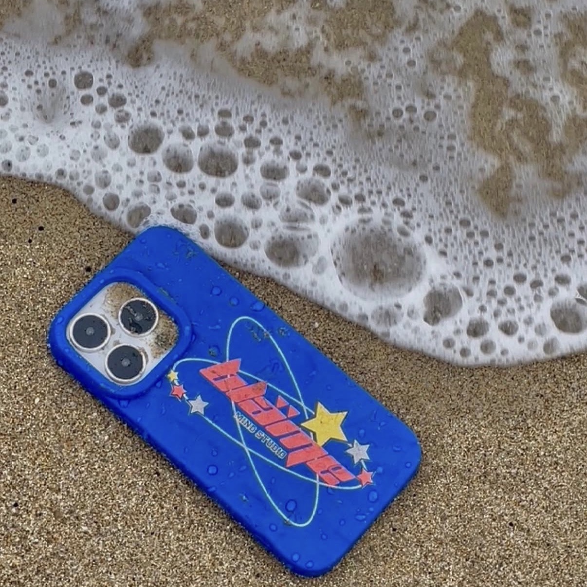 BLAMESTUDIO Blame star logo case 착용 스타일
