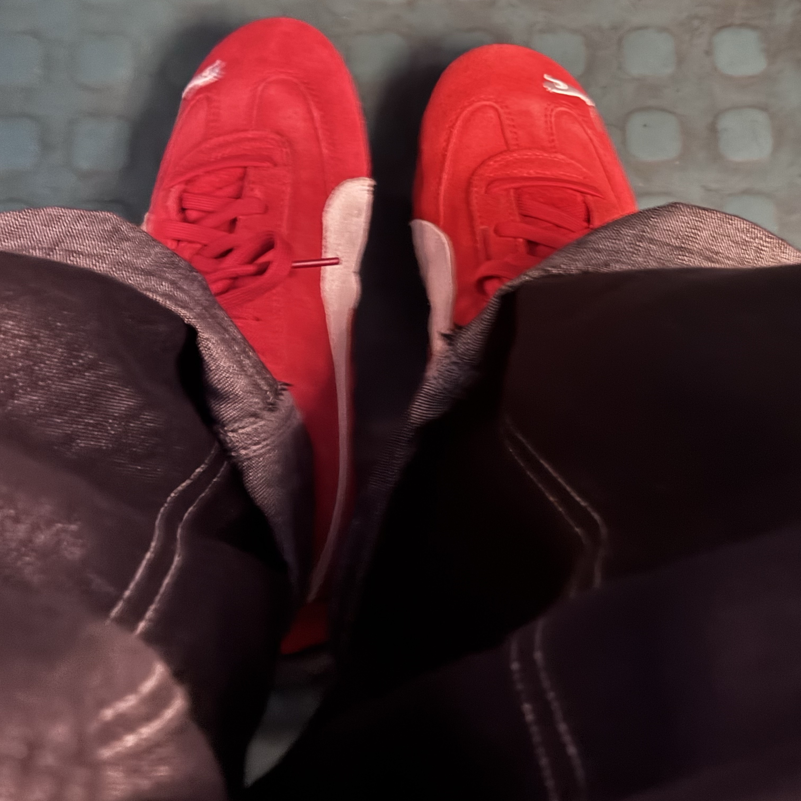 Puma Speedcat OG Red White 착용 스타일