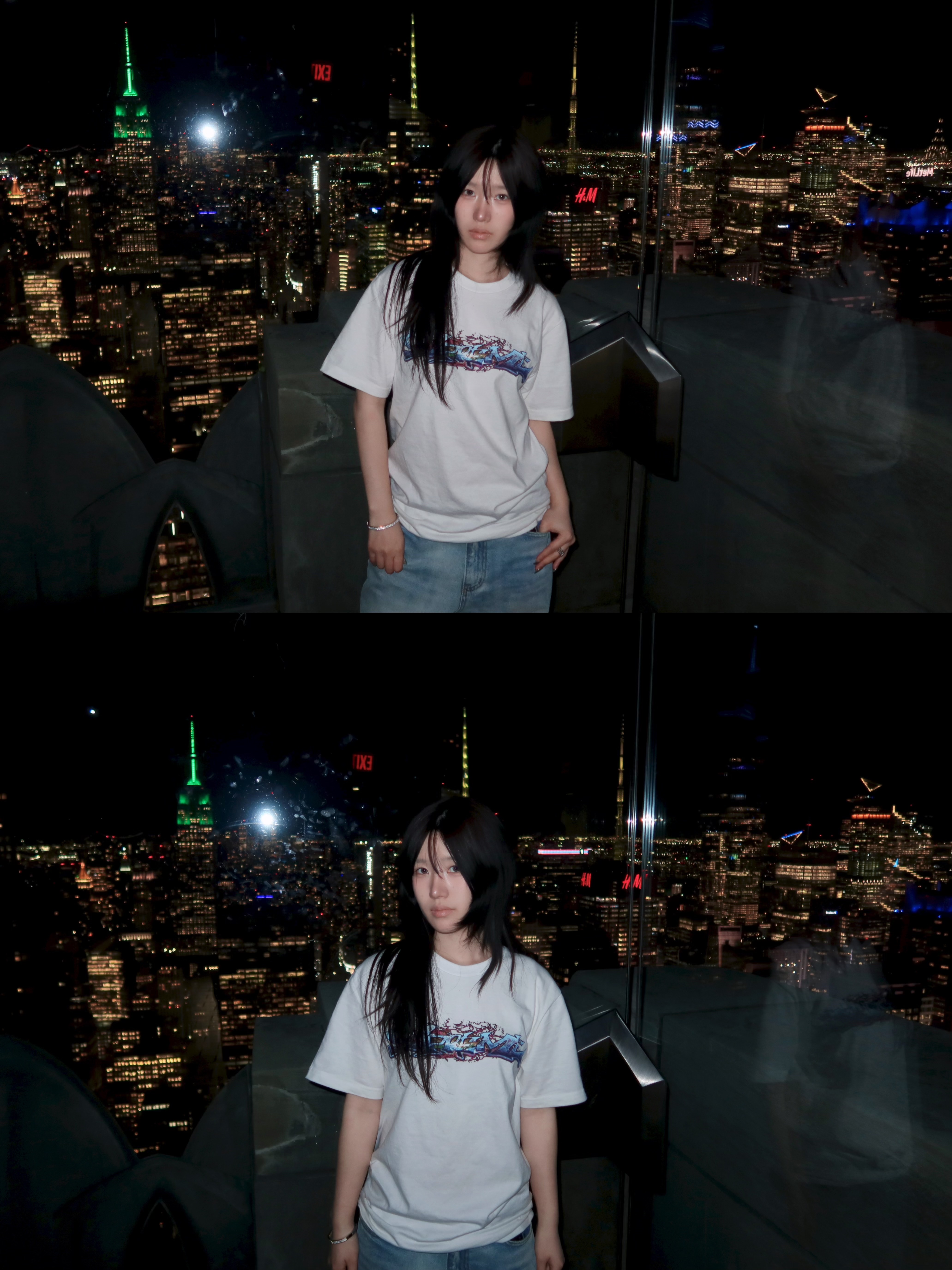 Supreme Tag T-Shirt White - 25FW 착용 스타일