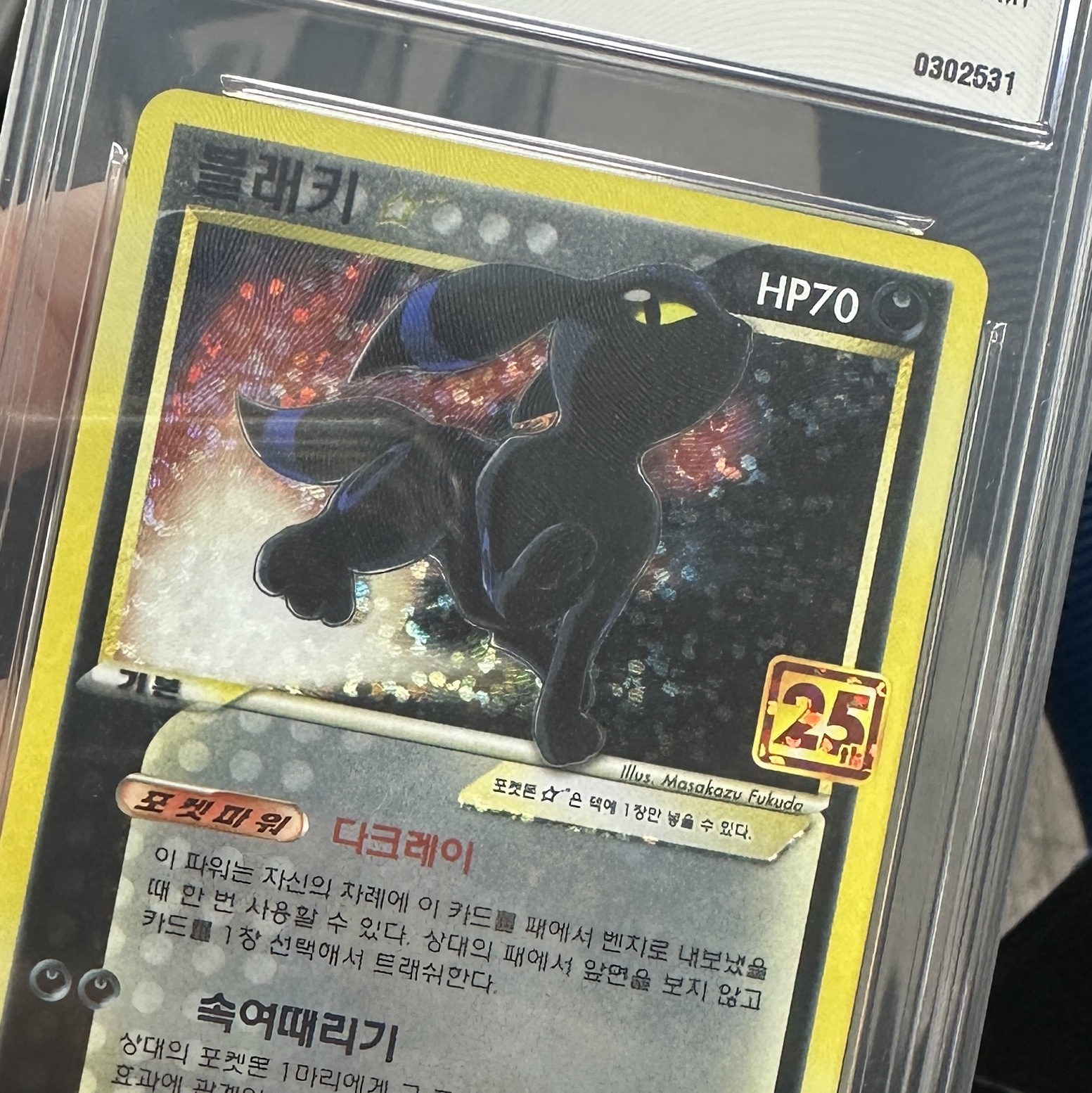 Pokemon TCG Umbreon 25th Anniversary Collection (Korean Ver.) 착용 스타일