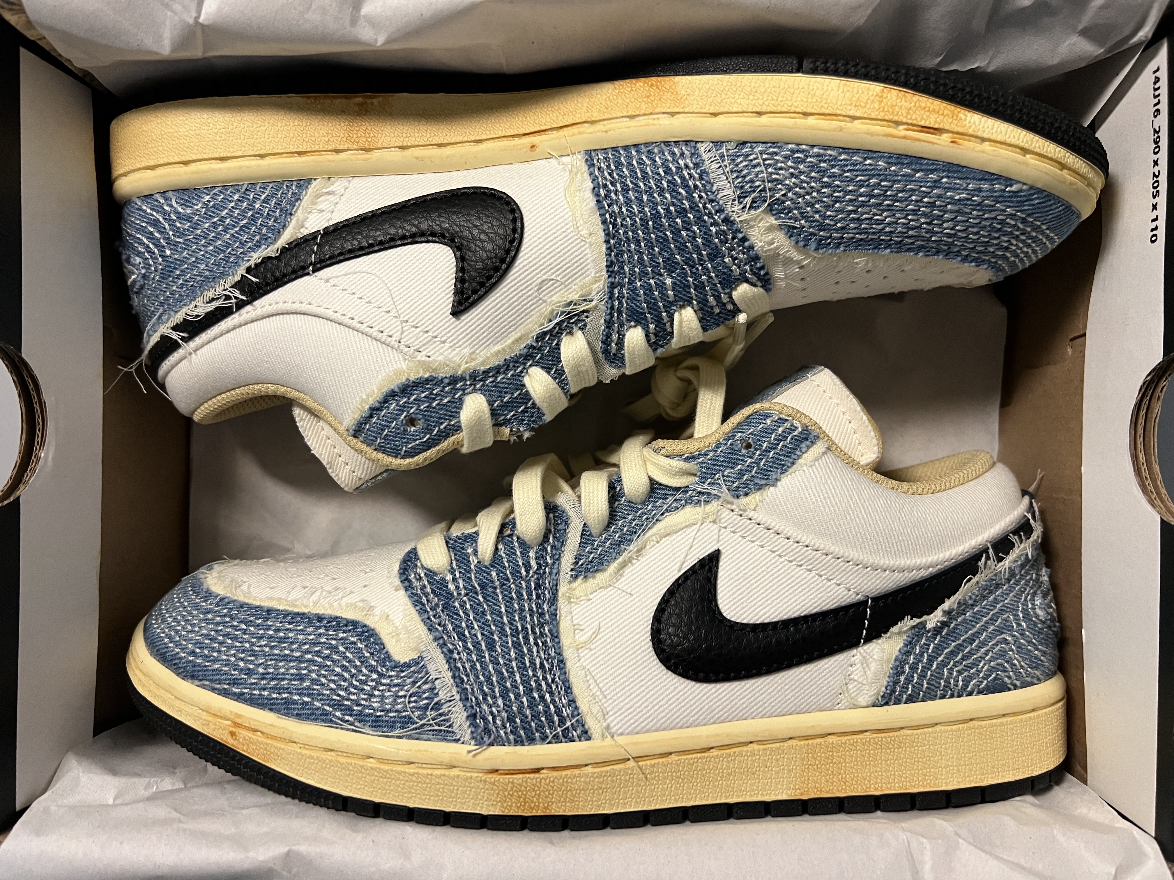 Jordan 1 Low World Make Japan 착용 스타일 - 1