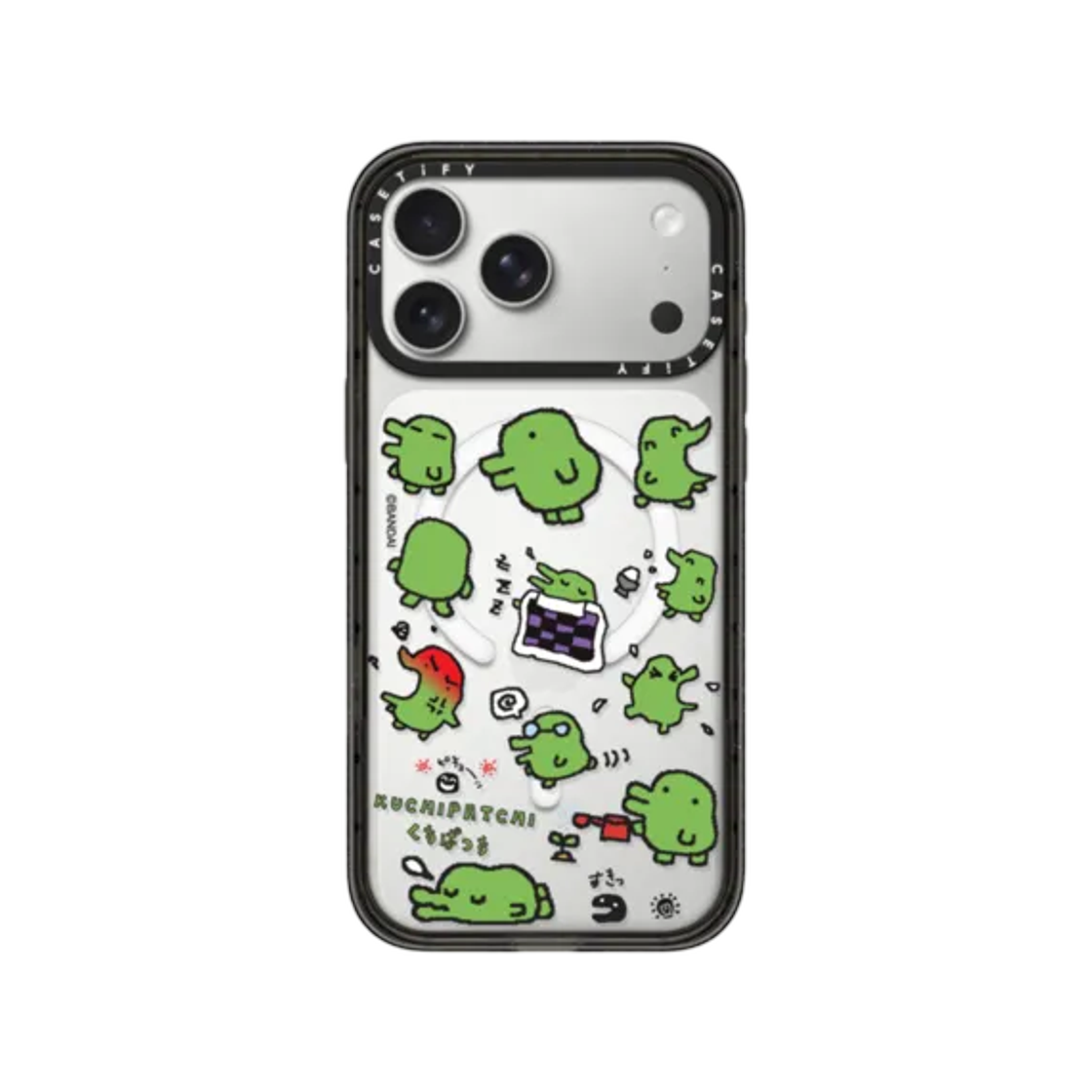 케이스티파이 x 다마고치 구치파치 메들리 패턴 임팩트 맥세이프 케이스(Casetify x Tamagotchi Kuchipatchi Medley Pattern Impact Magsafe Case) - 1