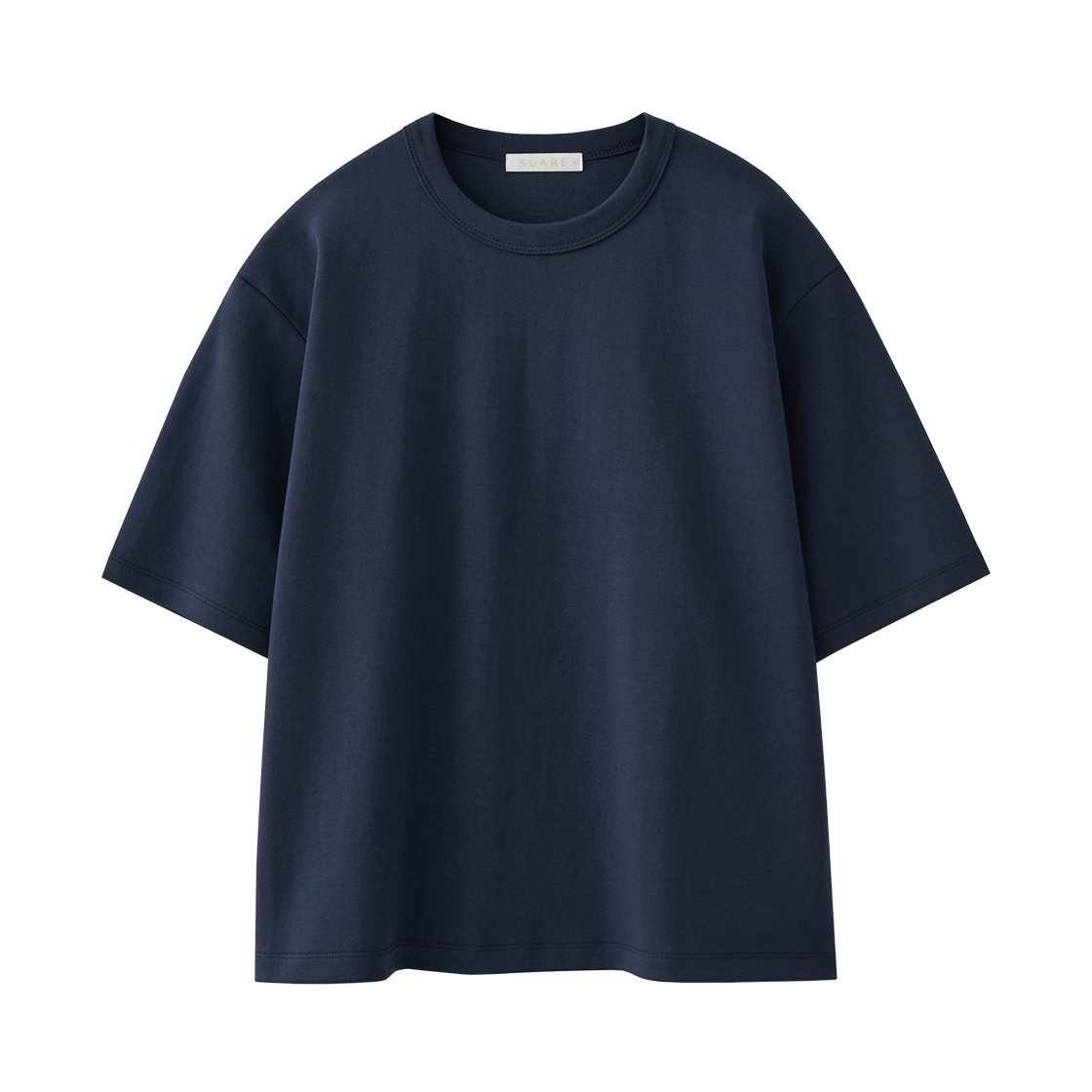 SBF2TS06WNV (W) Suare Women Daily Box Crop T-shirt Navy