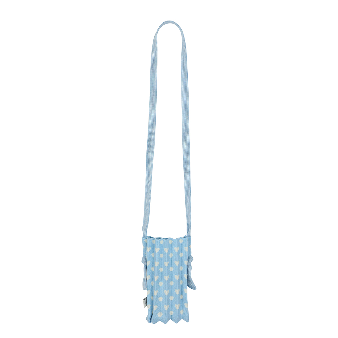케이스위스 x 플리츠마마 우먼 폴카하트 나노백 라이트 블루(K-SWISS x PLEATSMAMA W Polka Heart Nano Bag L Blue) - 2