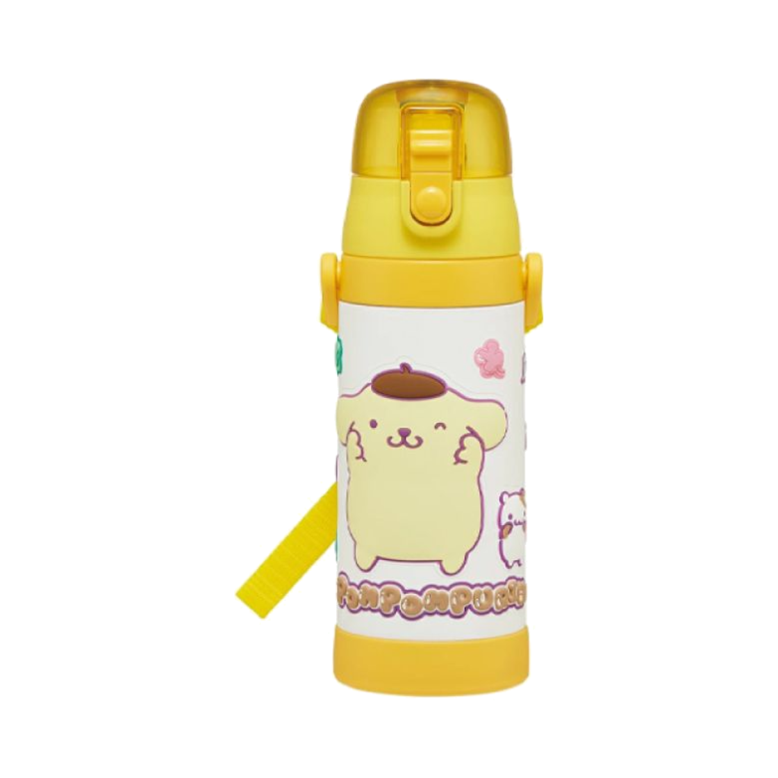 스케이터 폼폼푸린 마슈구미 3D 원터치 스테인레스 보틀 480ML(Skater Pompompurin 3D One-Push Stainless Steel Bottle)