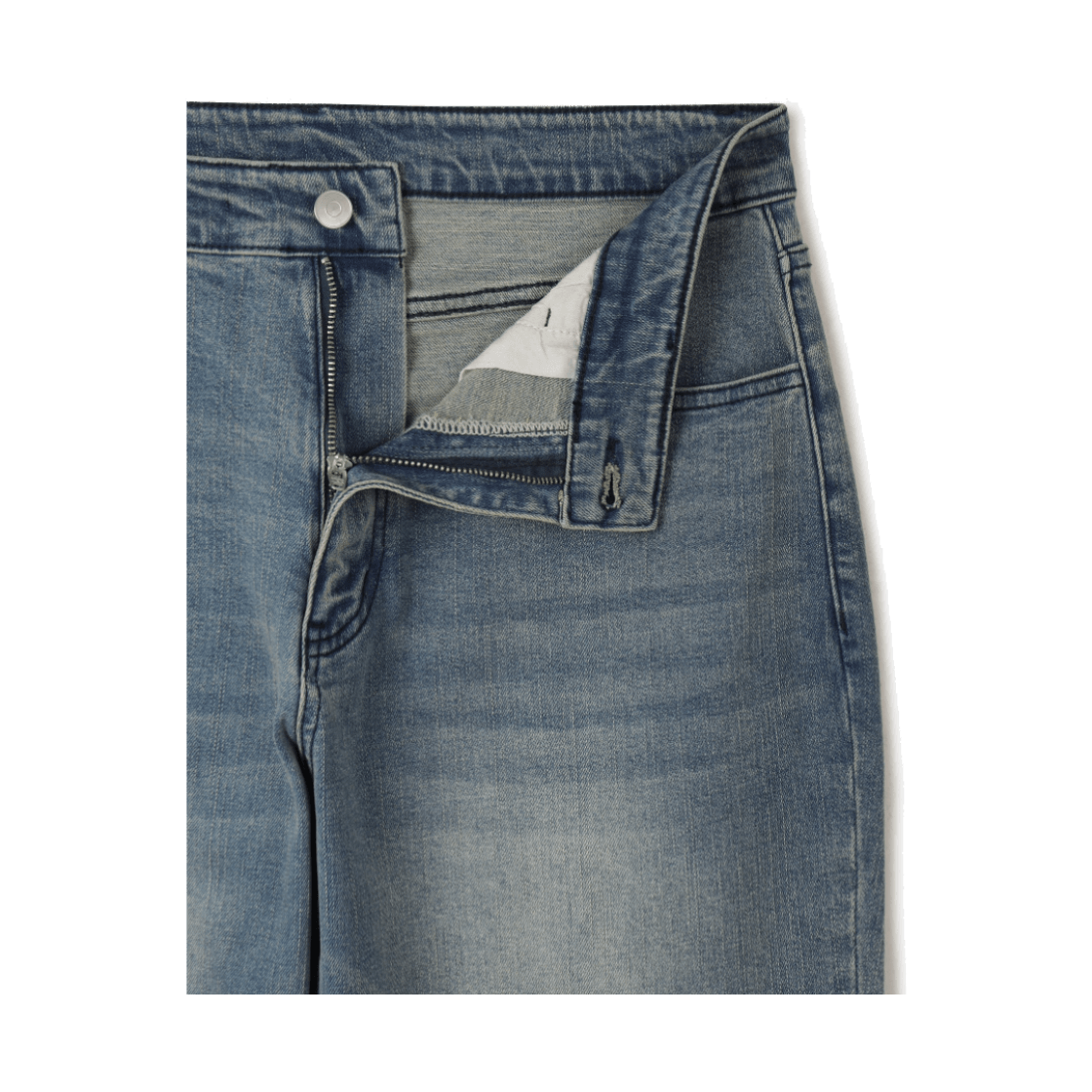 24/7 시리즈 세미 와이드 스트레이트 데님 인디고(24/7 series Semi-Wide Straight Denim Indigo) - 6