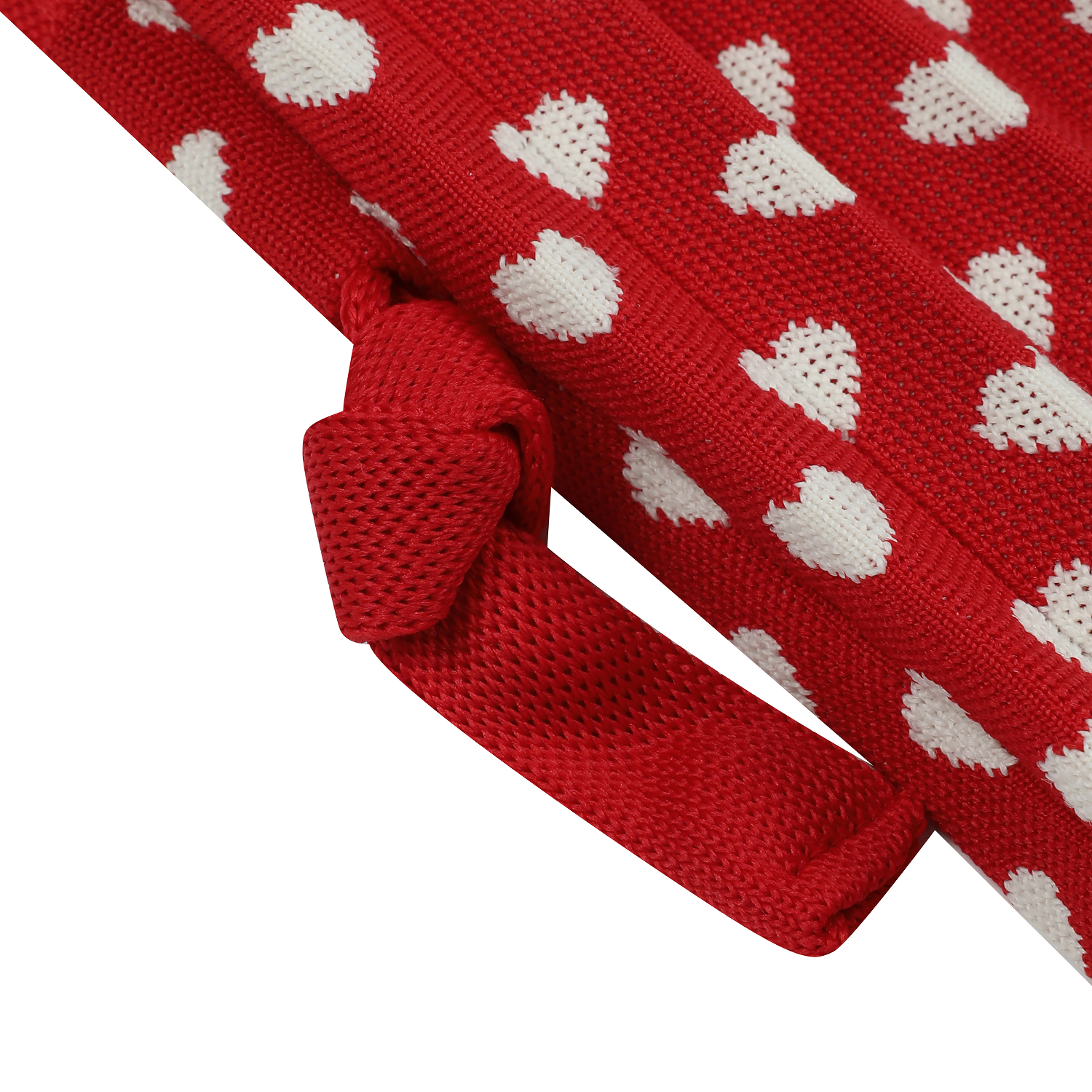 케이스위스 x 플리츠마마 우먼 폴카하트 나노백 레드(K-SWISS x PLEATSMAMA W Polka Heart Nano Bag Red) - 3