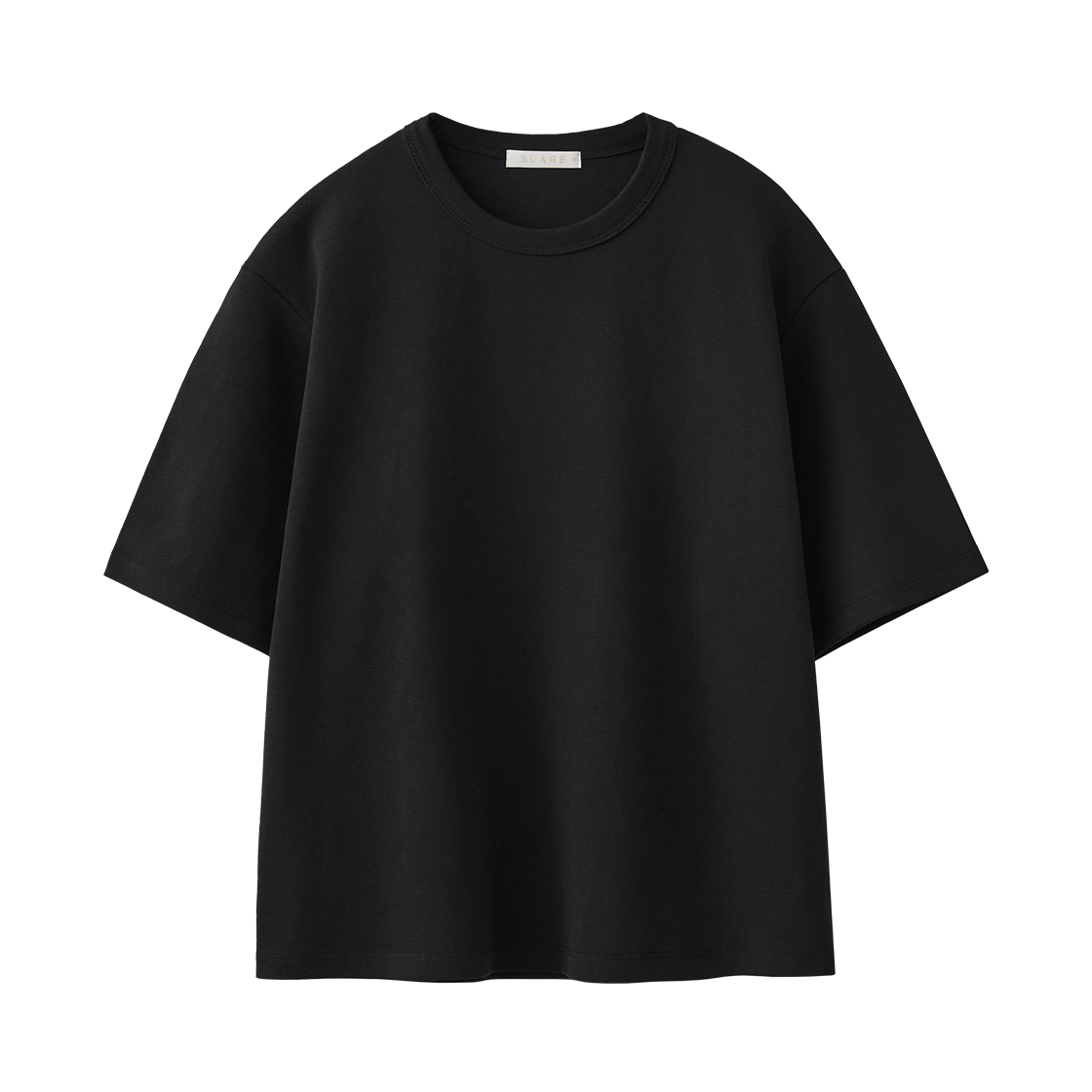 SBF2TS06WBK (W) Suare Women Daily Box Crop T-shirt Black