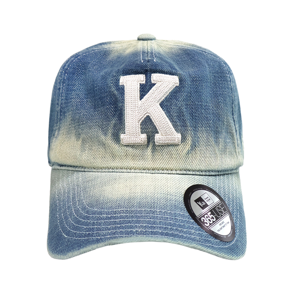 카미엔 x 코인서울 케이 로고 볼캡 페이드 인디고(Kamien x Koin Seoul K Logo Ball Cap Fade Indigo)