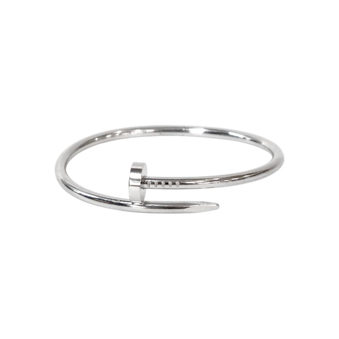 ITQMEOMBRWIF Cartier Juste un Clou Classic Bracelet in 18K White Gold