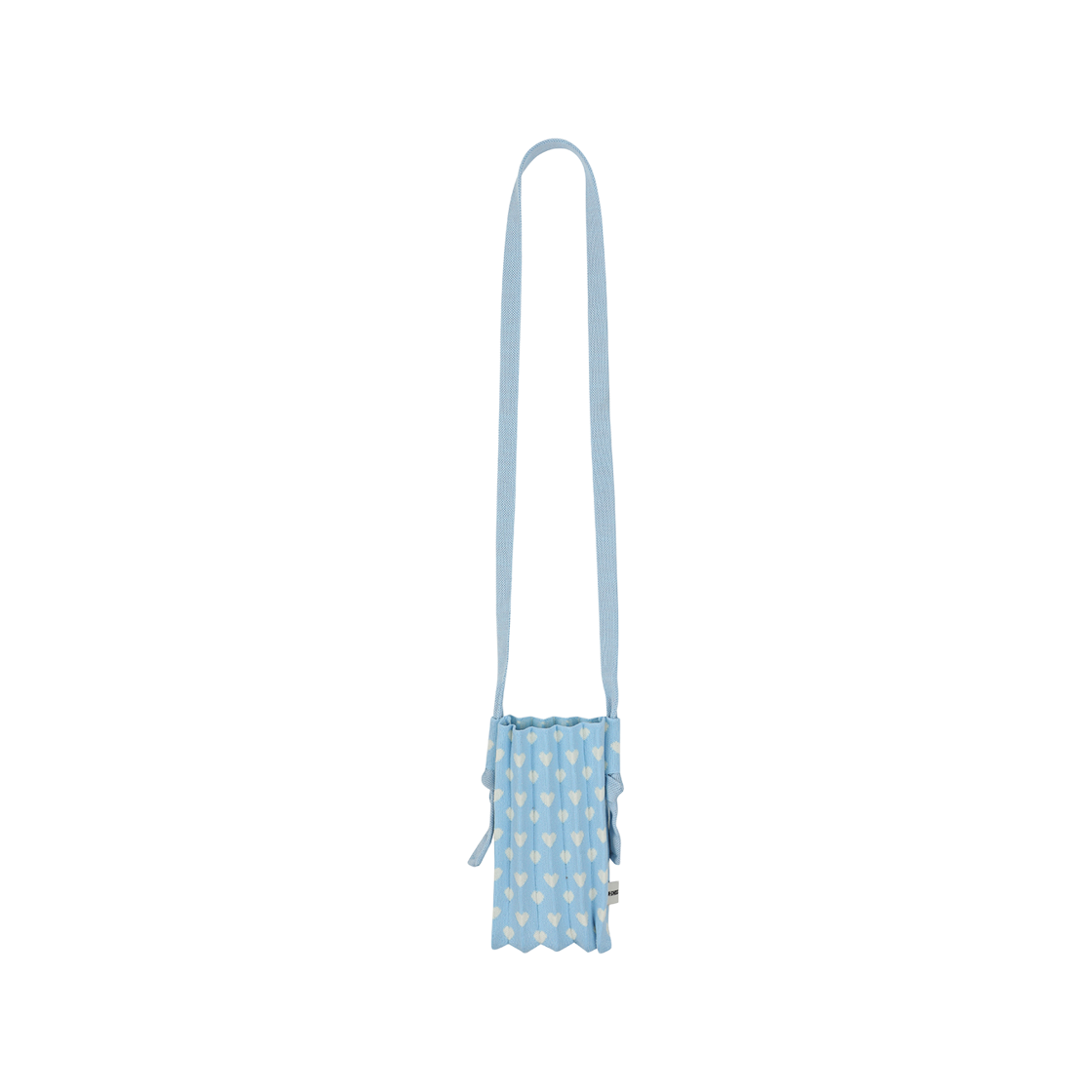 케이스위스 x 플리츠마마 우먼 폴카하트 나노백 라이트 블루(K-SWISS x PLEATSMAMA W Polka Heart Nano Bag L Blue)