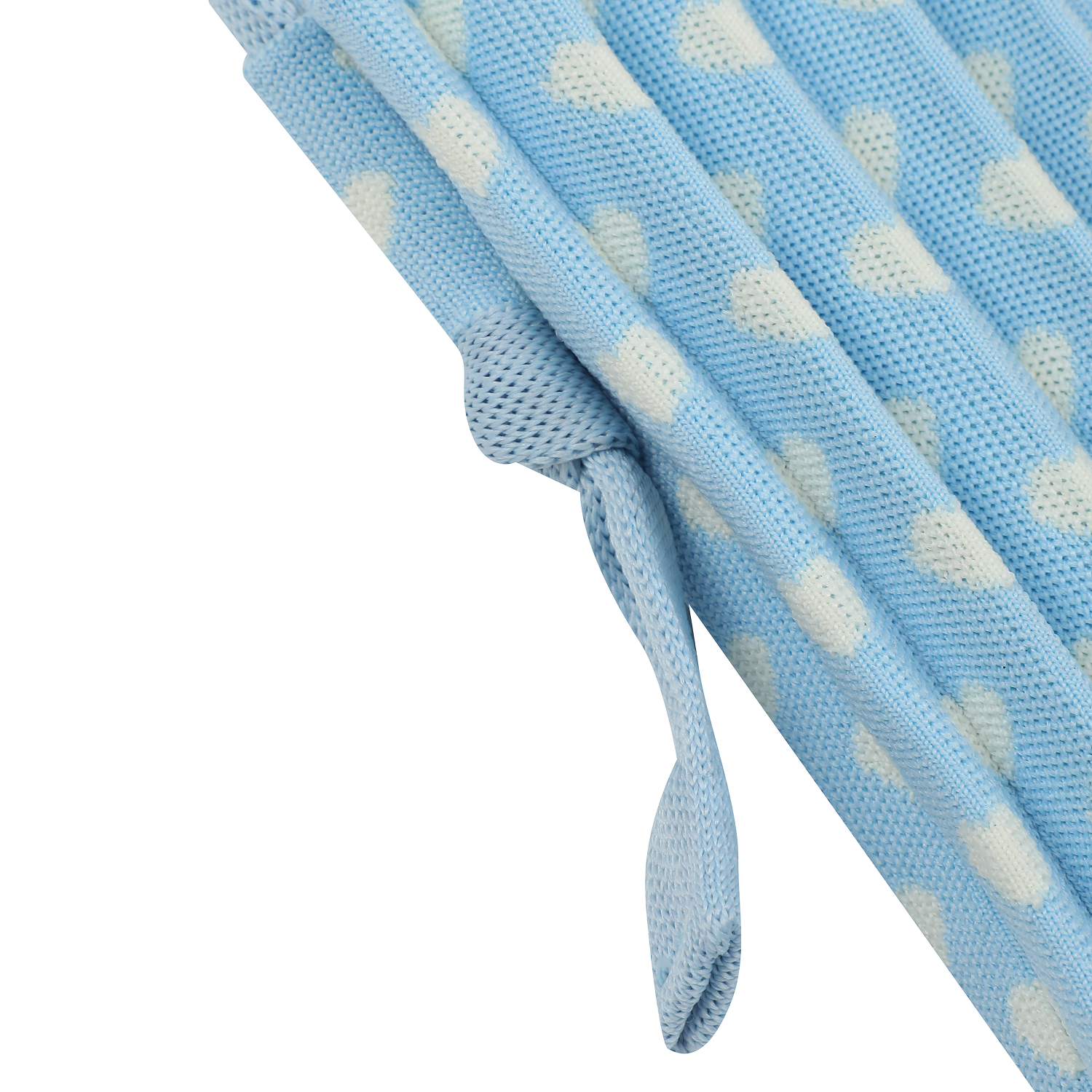 케이스위스 x 플리츠마마 우먼 폴카하트 나노백 라이트 블루(K-SWISS x PLEATSMAMA W Polka Heart Nano Bag L Blue) - 3