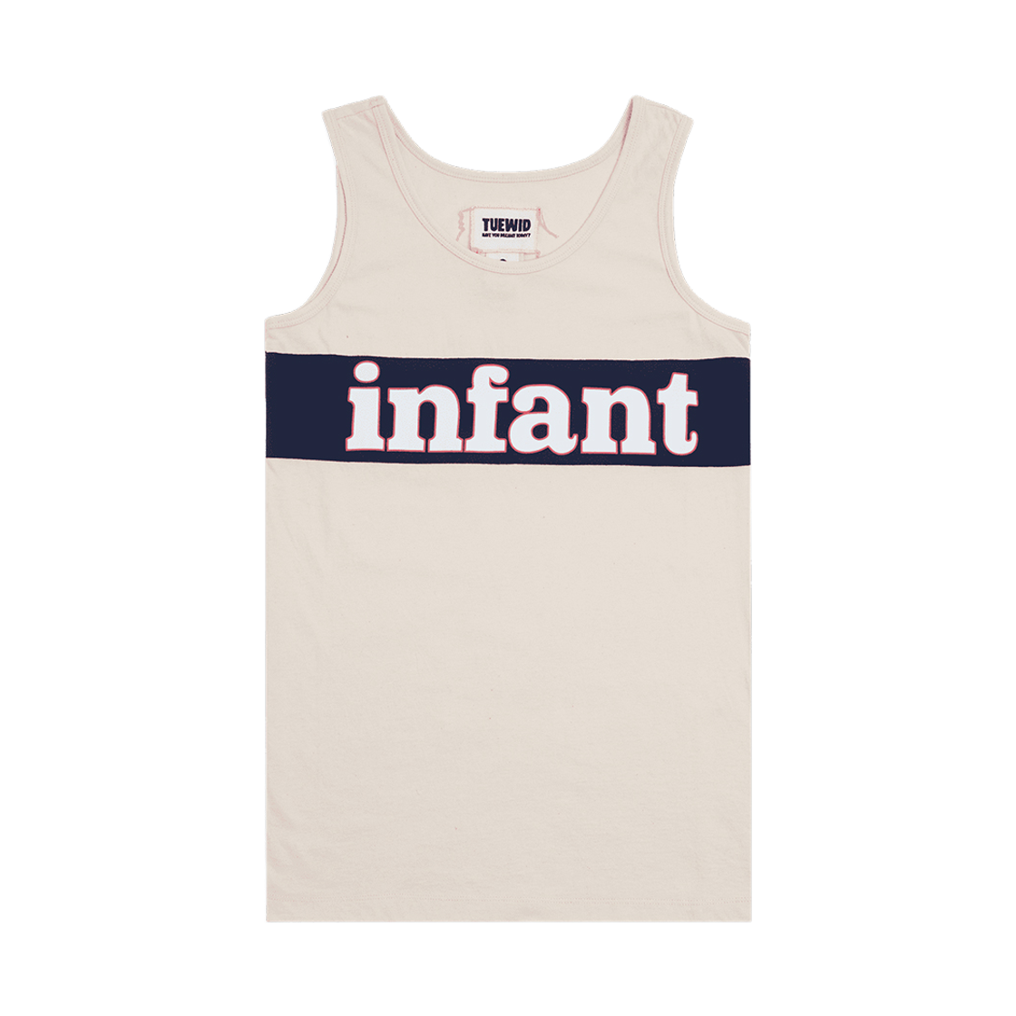 투위드 이니셜 슬리브리스 인펀트(Tuewid Initial Scoop Neck Sleeveless Top ‘I For Infant’)