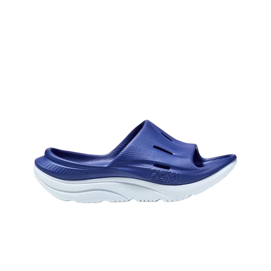 1134471-BBIW (Kids) Hoka Ora Recovery Slide 3 Bellwether Blue Ice Water