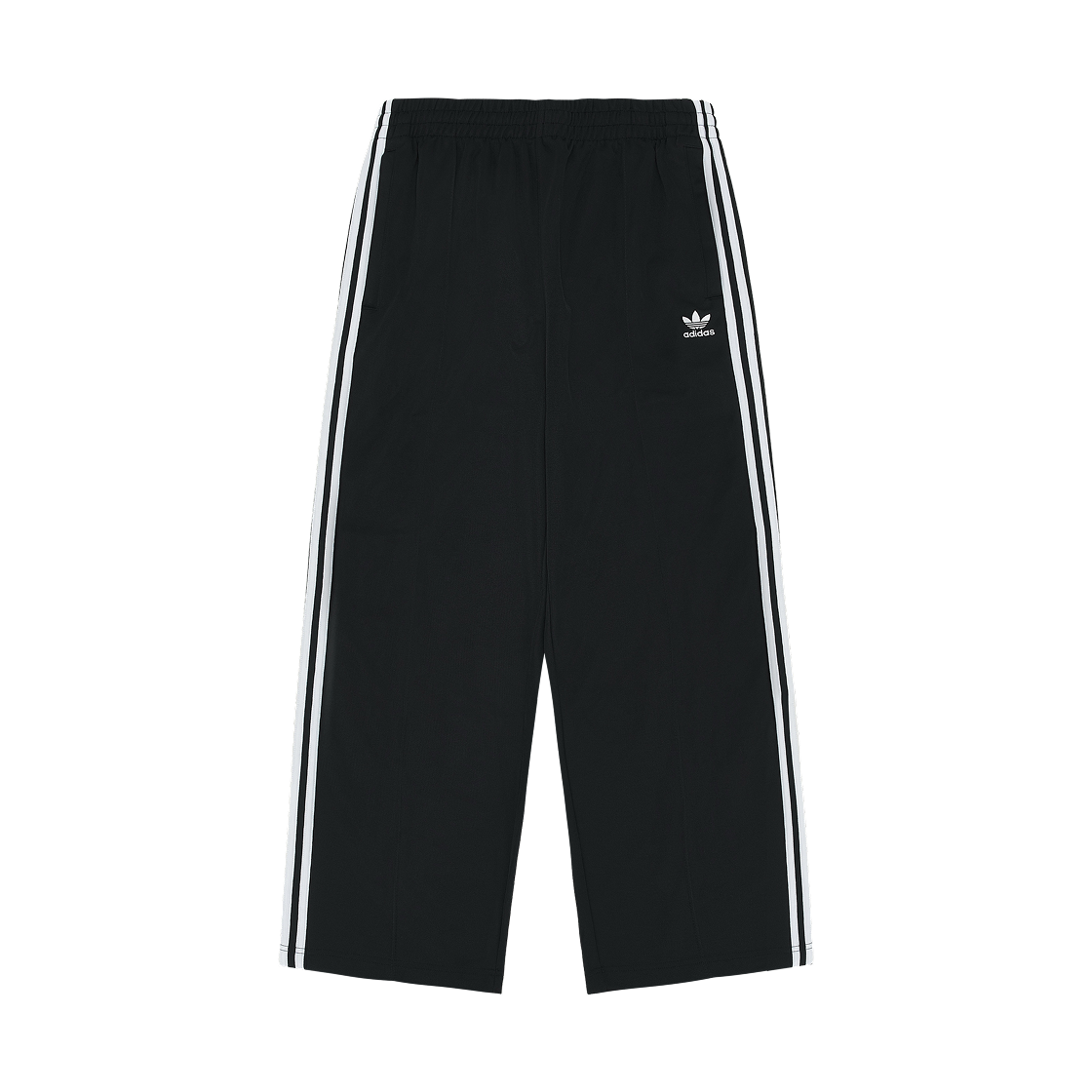 아디다스 아디컬러 배기 핏 파이어버드 트랙 팬츠 블랙 - KR 사이즈(Adidas Adicolor Baggy Fit Firebird Track Pants Black - KR Sizing)