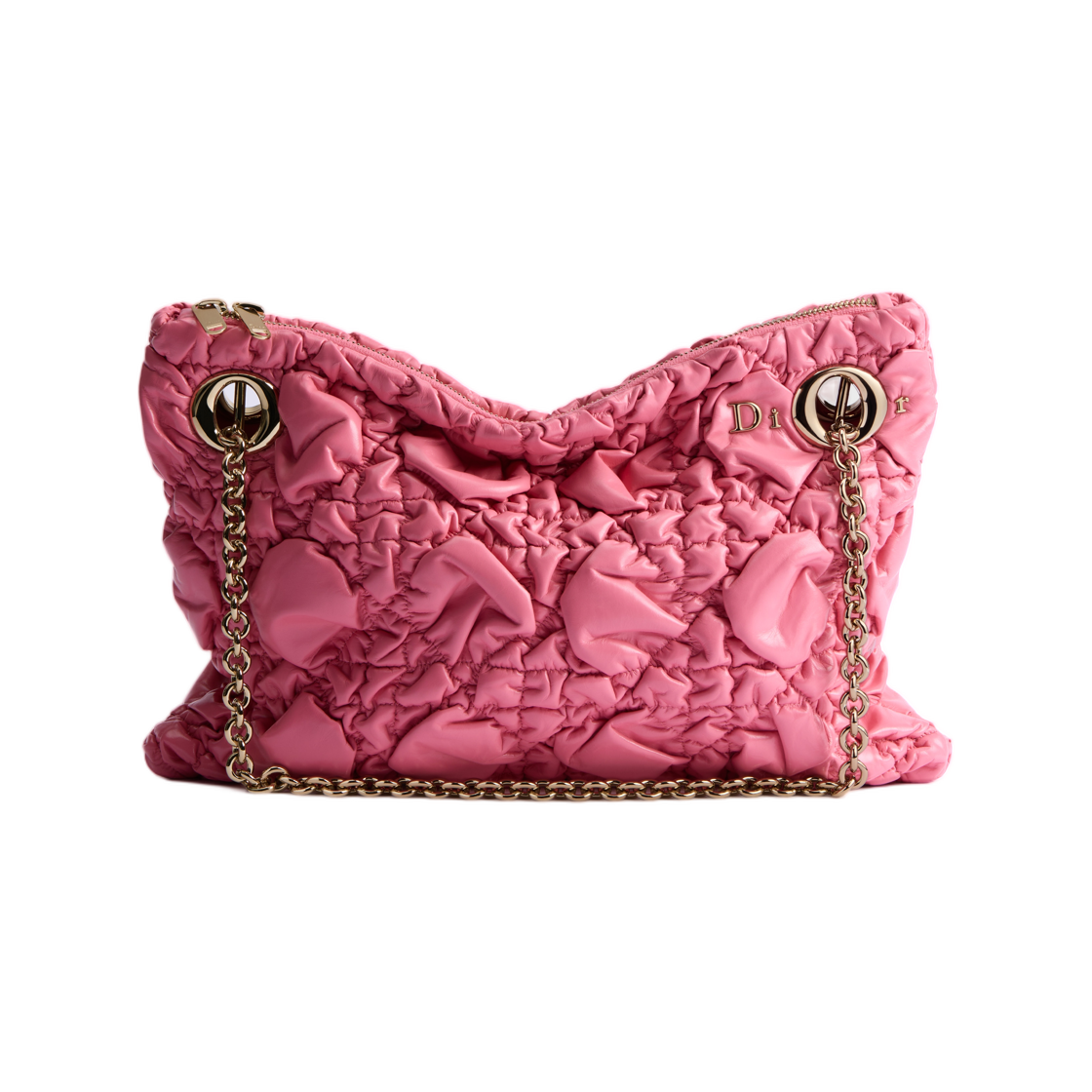 M1416OHTM-M27N Dior Crunch Bag Small Puppy Macrocannage Calfskin Frejus Puppy