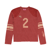 Nike x Travis Scott Cactus Jack Angel Vintage Football Longsleeve Red