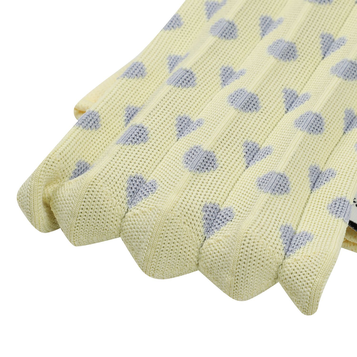케이스위스 x 플리츠마마 우먼 폴카하트 나노백 라이트 옐로우(K-SWISS x PLEATSMAMA W Polka Heart Nano Bag L Yellow) - 4