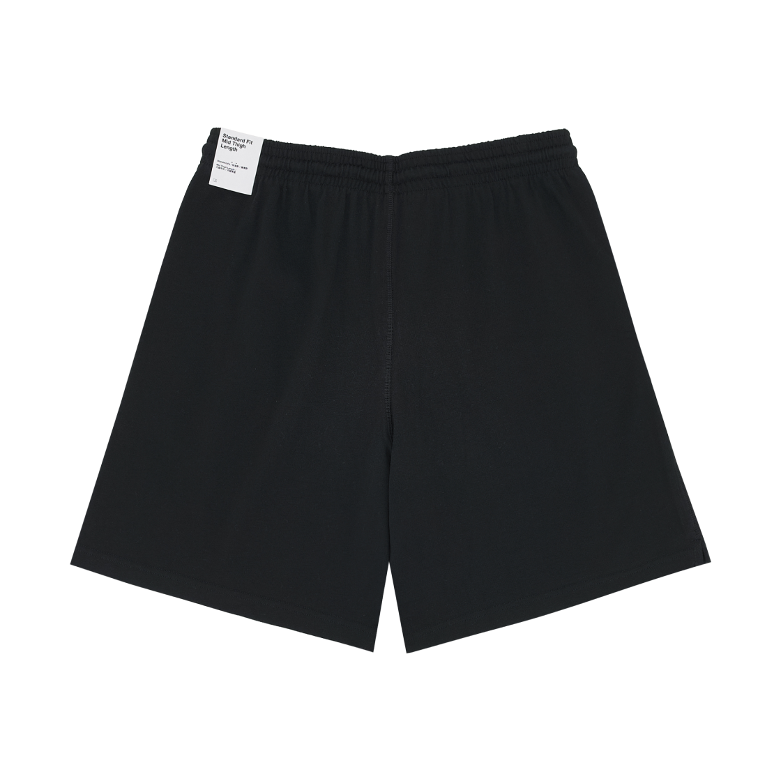 나이키 클럽 니트 쇼츠 블랙 화이트 - 아시아(Nike Club Knit Shorts Black White - Asia) - 2