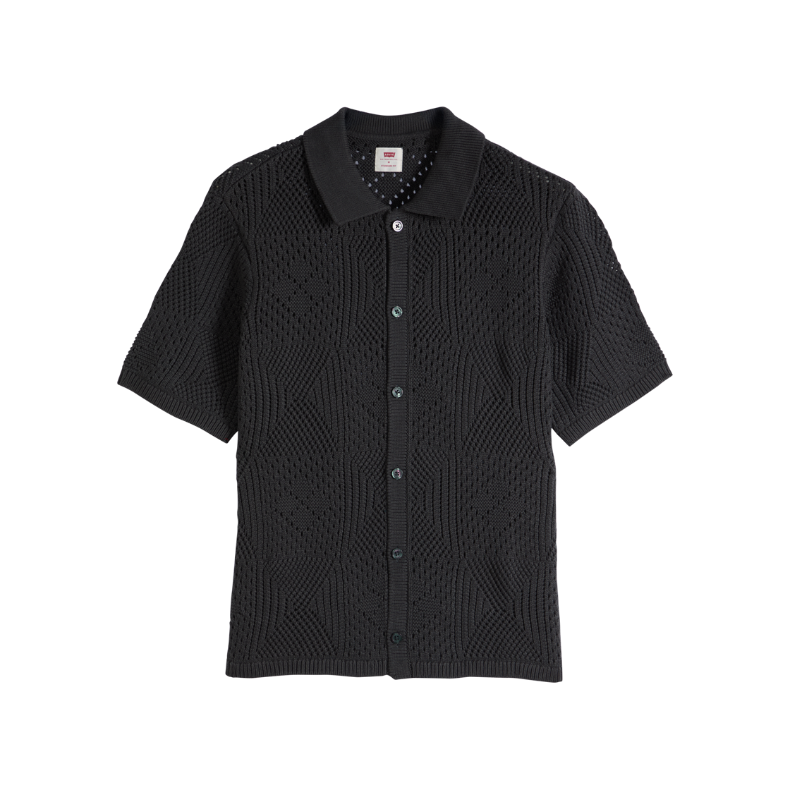 리바이스 스웨터 캠프 셔츠 블랙(Levi's Sweater Camp Shirt Black)