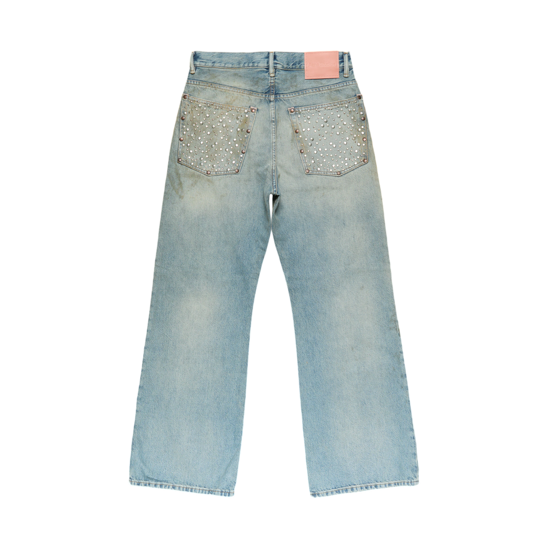 아크네 스튜디오 진 스터드 2021M 미드 블루(Acne Studios Jeans with Studs 2021M Mid Blue) - 2