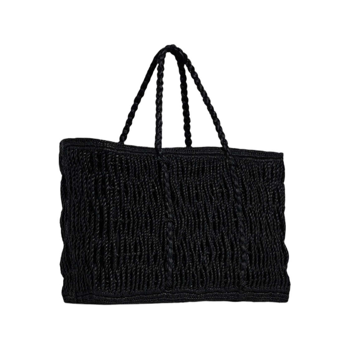 더 로우 조지카 토트백 블랙(The Row Georgica Tote Bag Black)