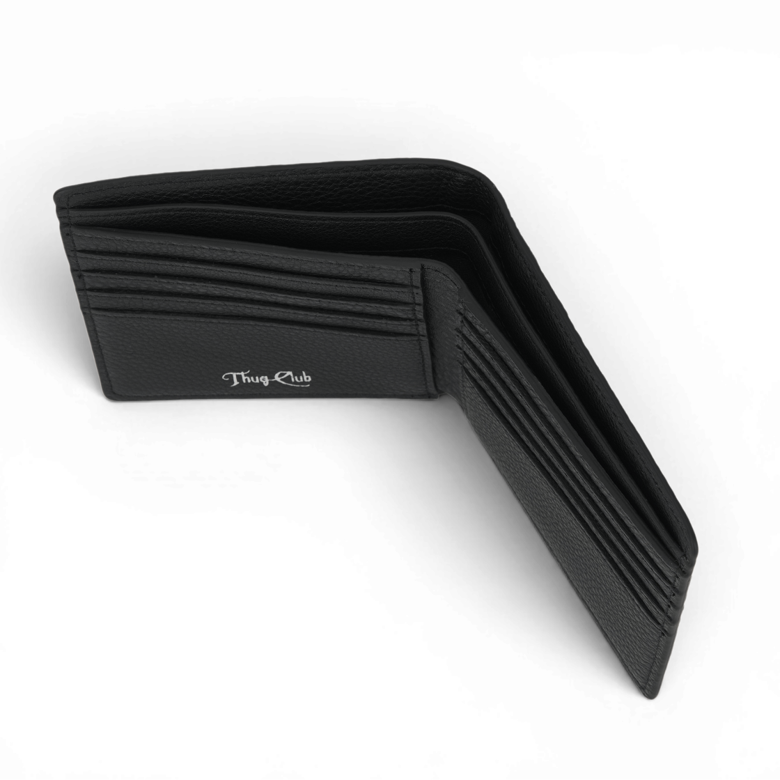 떠그 클럽 락 레더 지갑 블랙(Thug Club Rock Leather Wallet Black) - 4